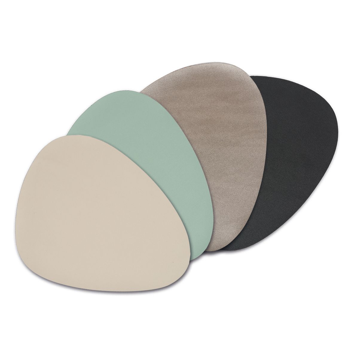 Tischset OVAL taupe
