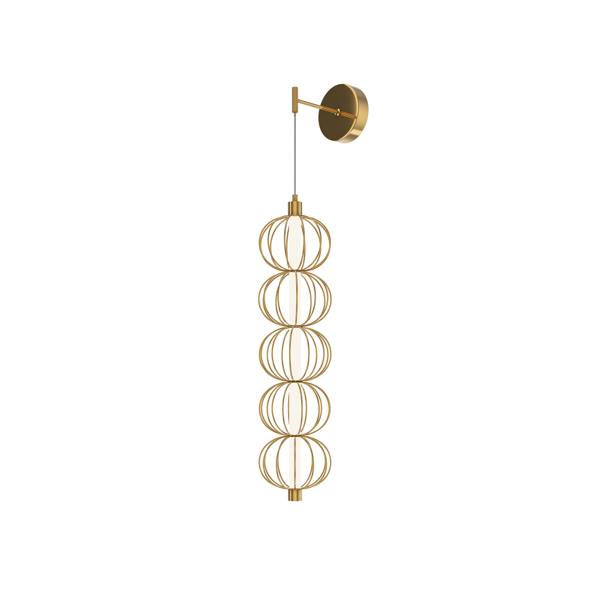 Wandleuchte GOLDEN CAGE