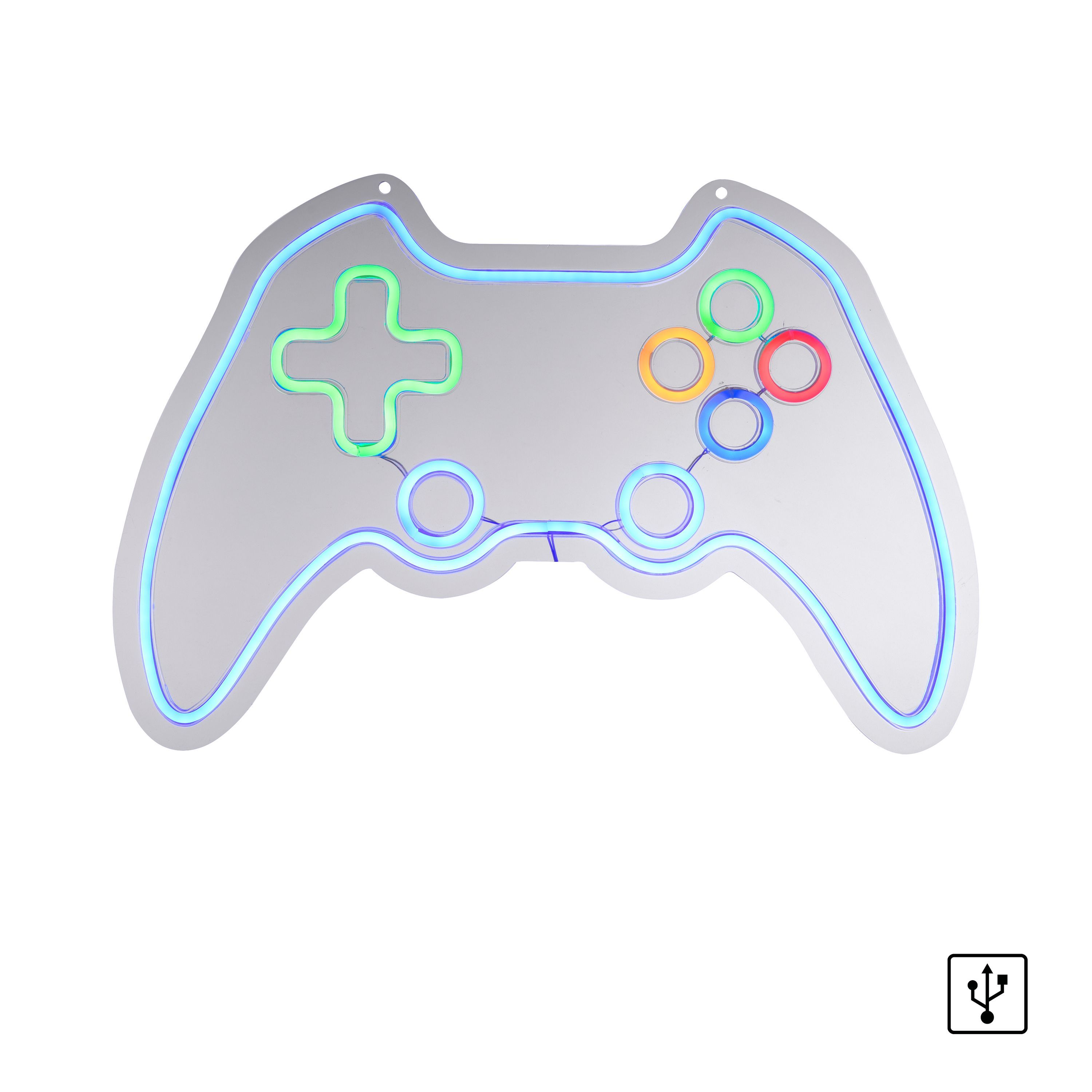 Leuchtobjekt GAMER LED NEON