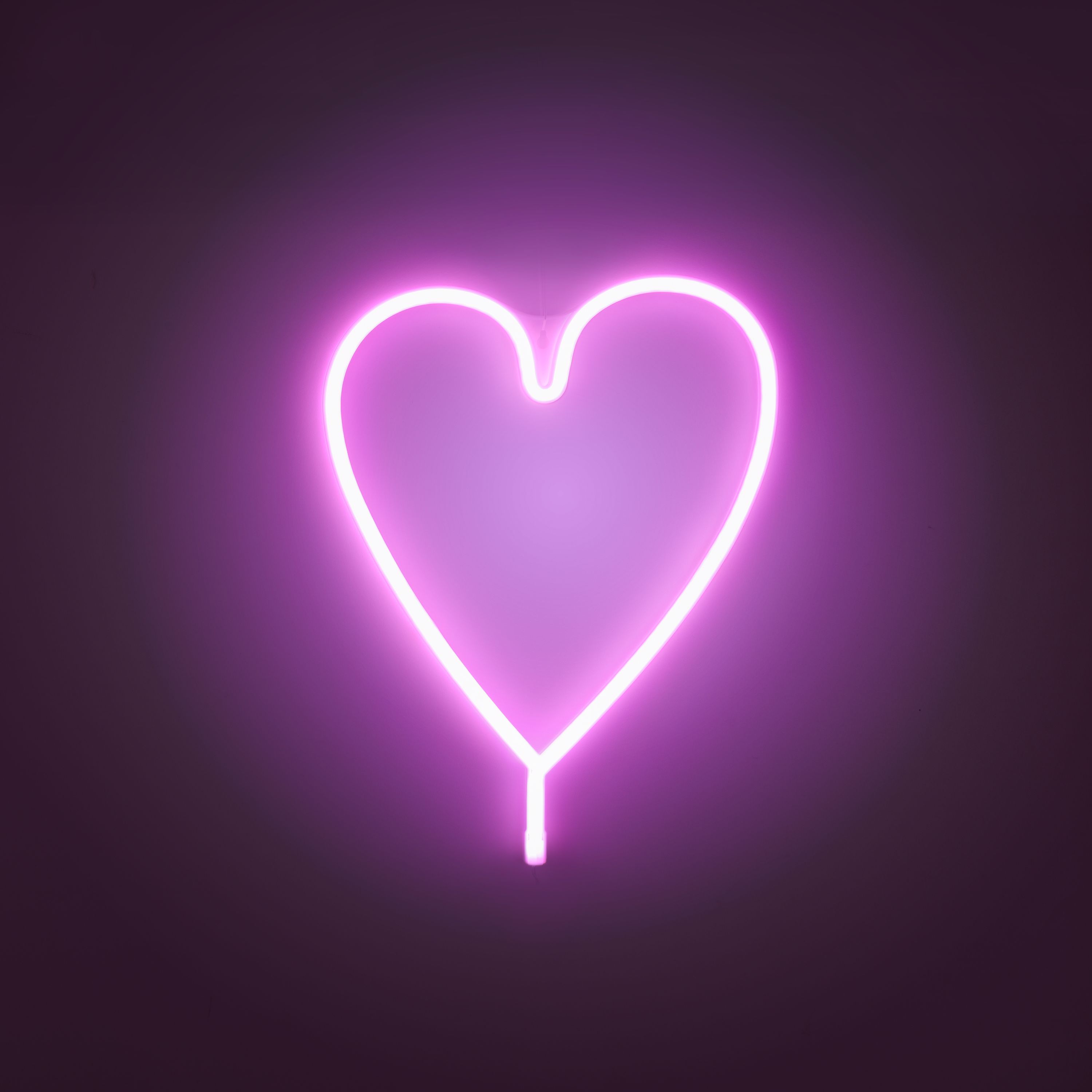 Leuchtobjekt HERZ  LED NEON
