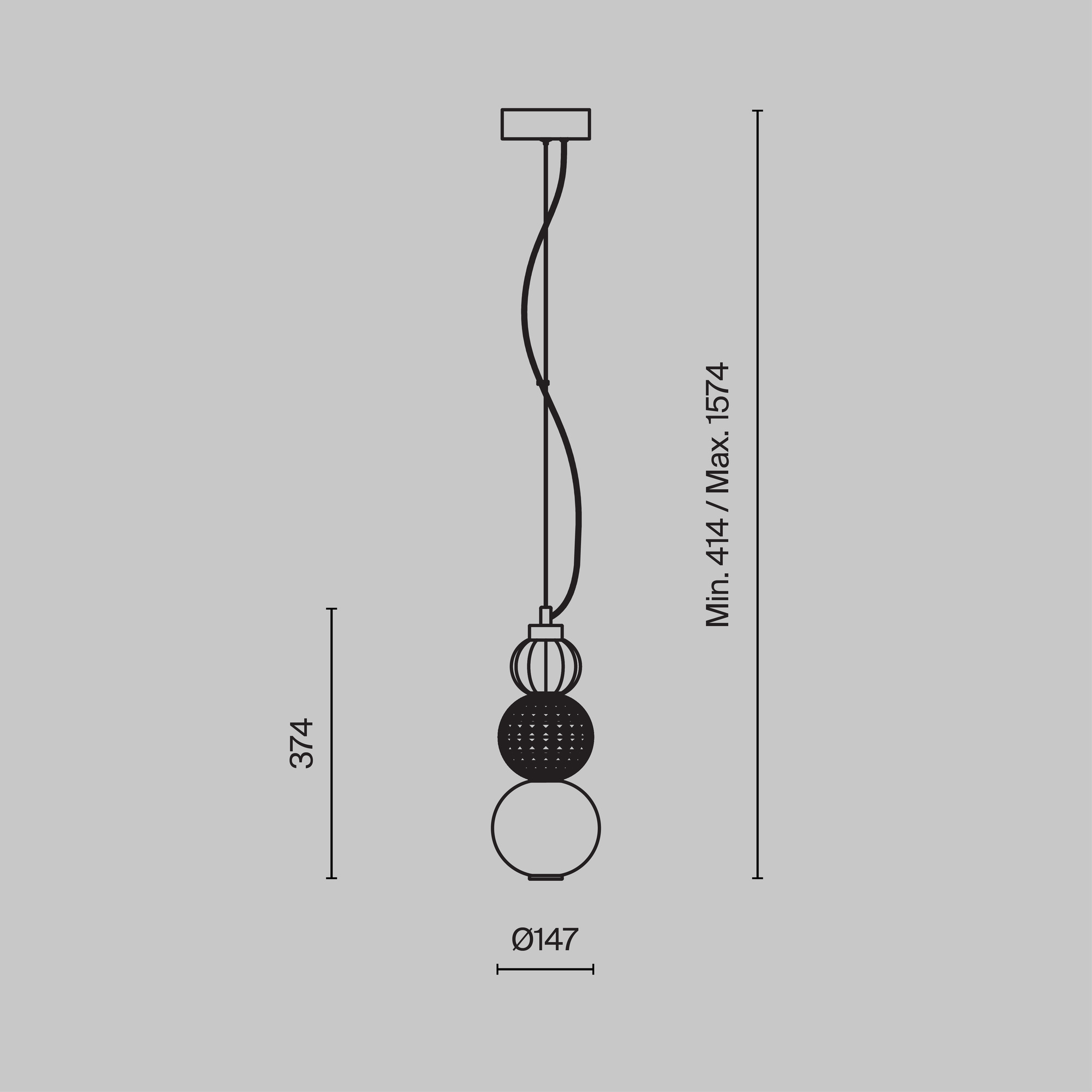 Pendelleuchte COLLAR