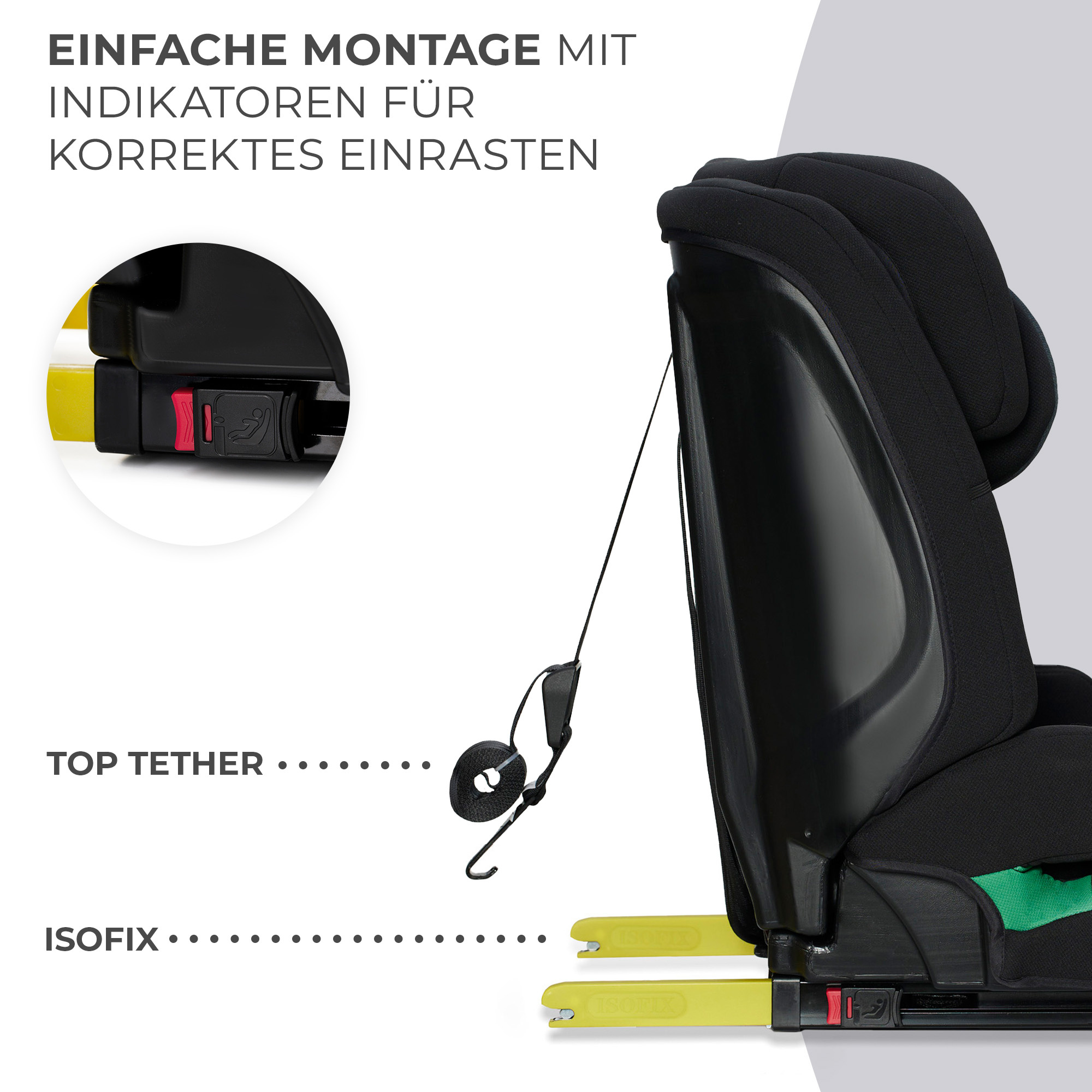 Autositz KINDERKRAFT SAFETYFIX