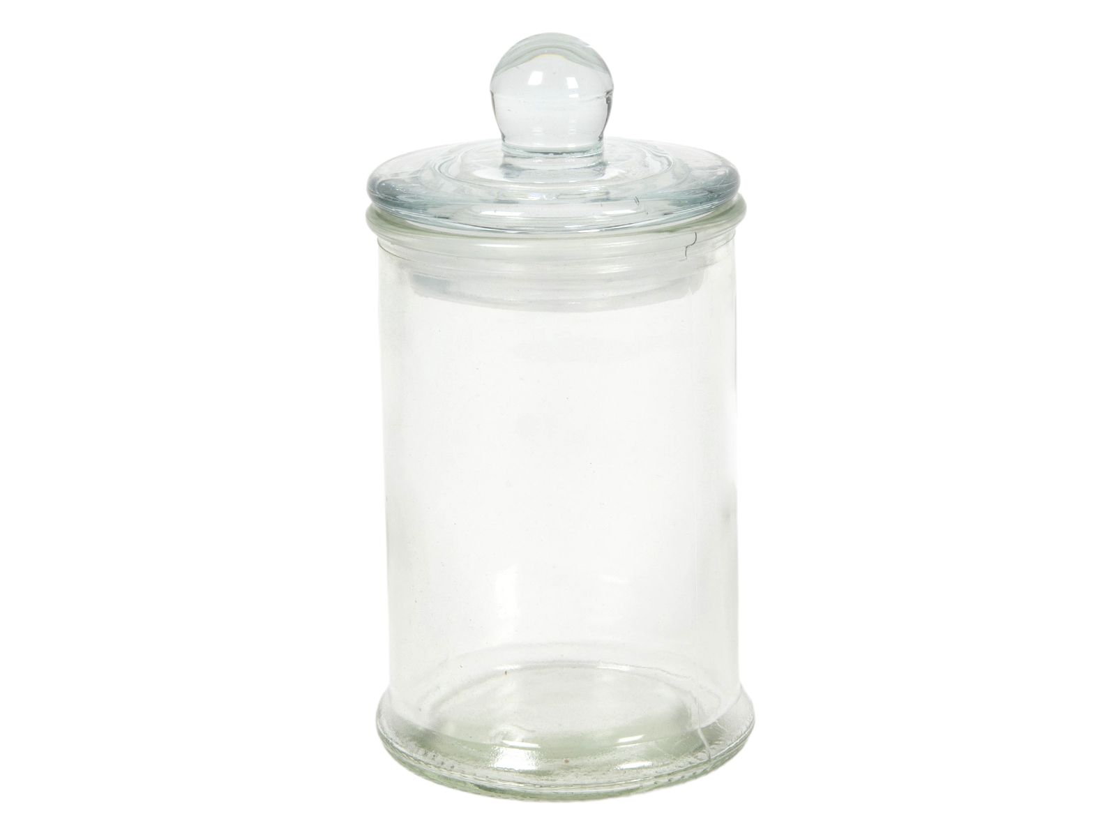 Vorratsglas BUTTON rund