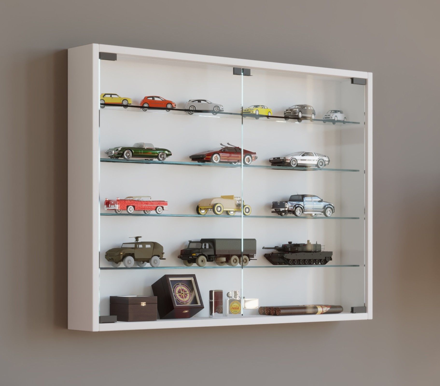 Wandvitrine MANDOSA L