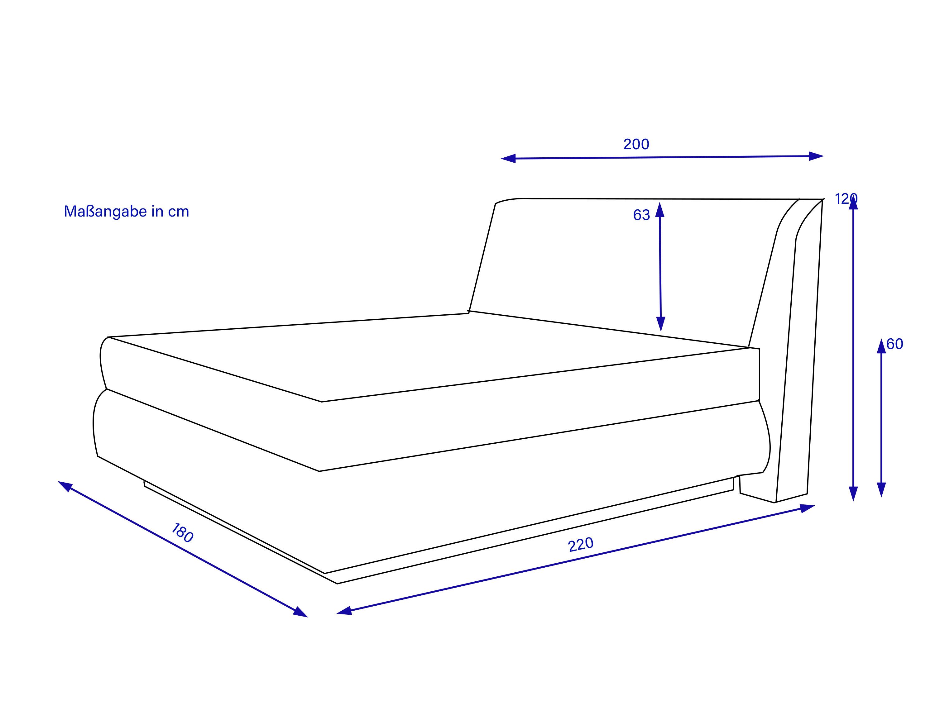 Boxspringbett vito BRILLANT