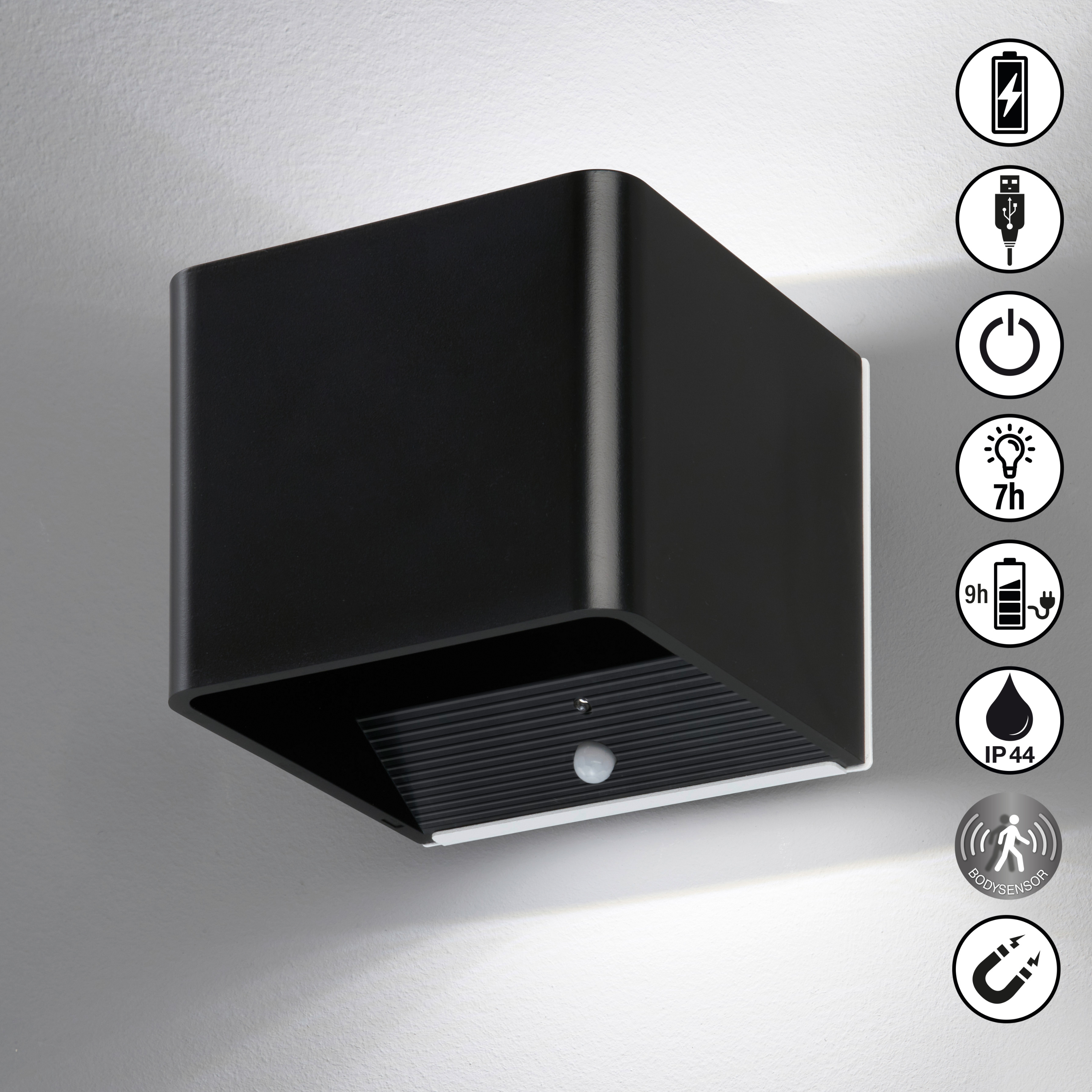 Wandleuchte MAGNETICS