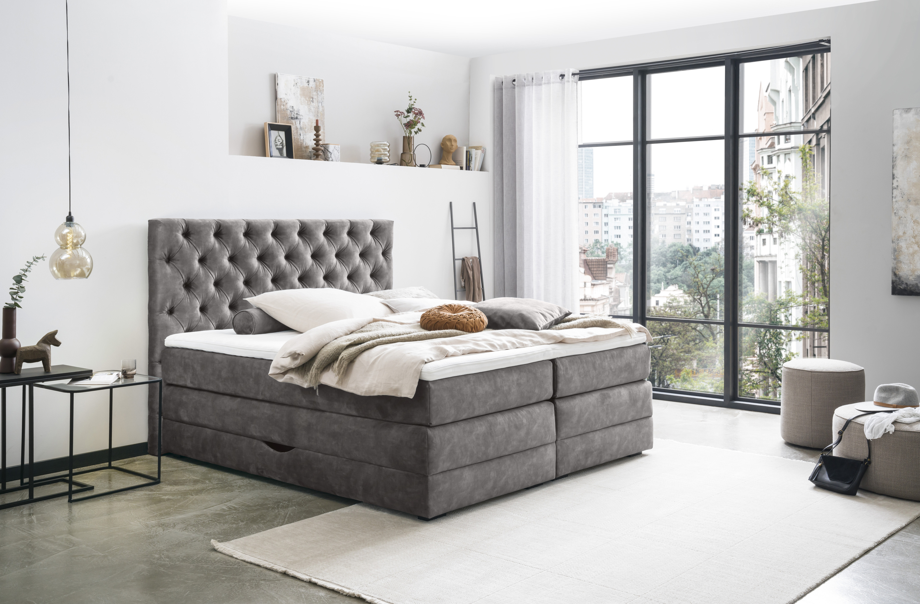 Boxspringbett irisette MONDO BARELL