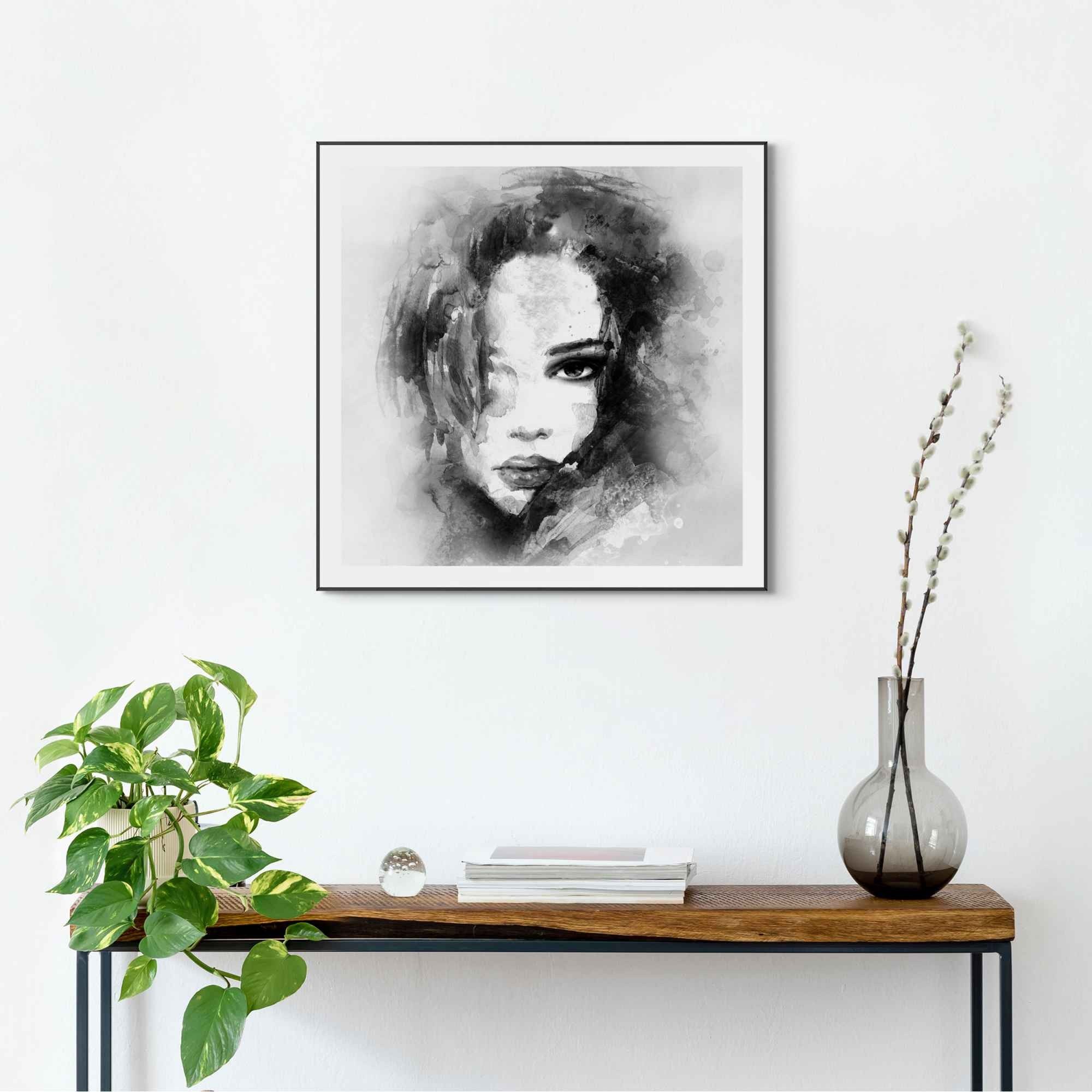 Bild WATER COLOUR FACE