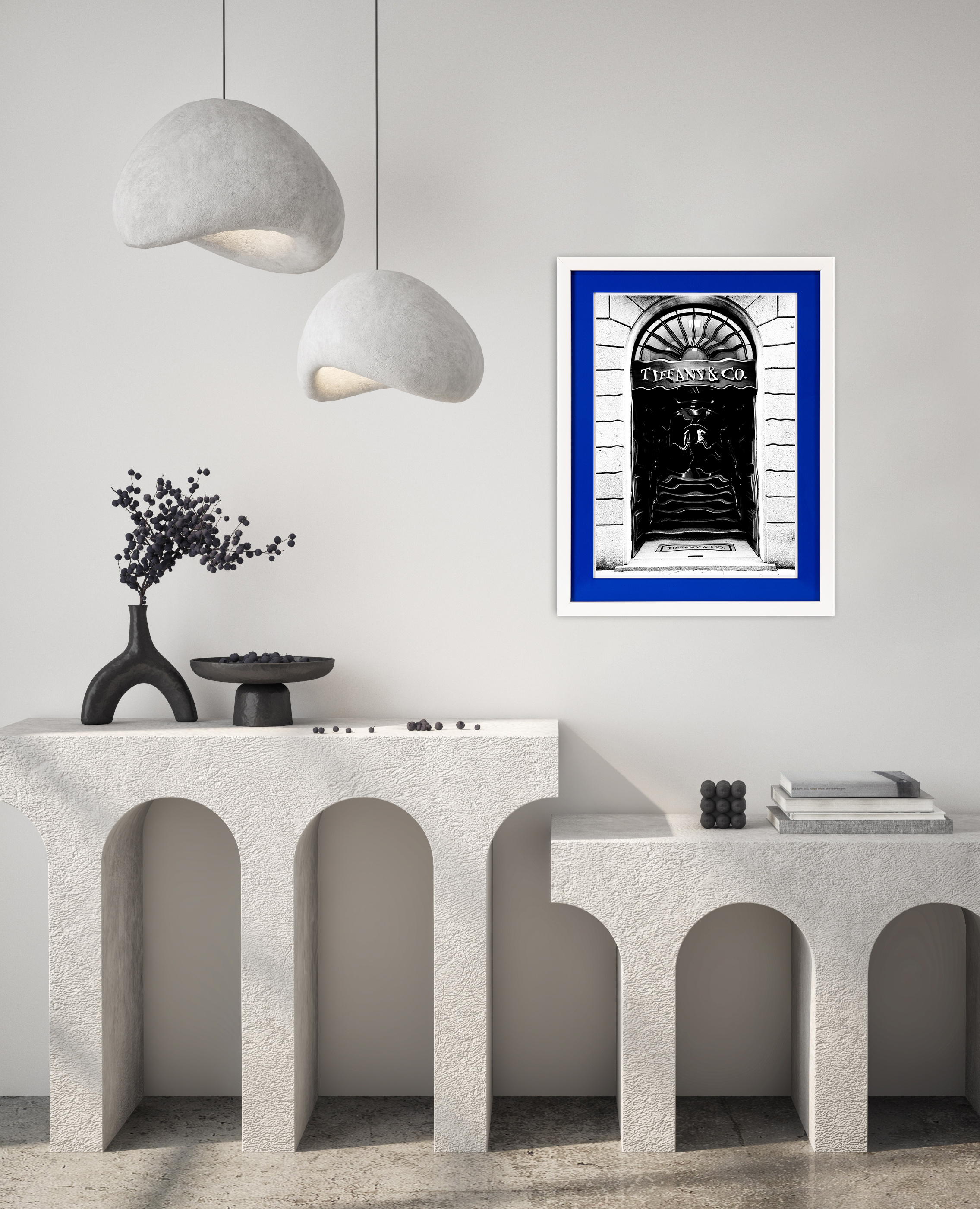 Kunstdruck Neon Passepartout
