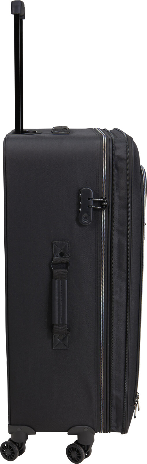 Koffer-Set 4tlg TRAVEL schwarz