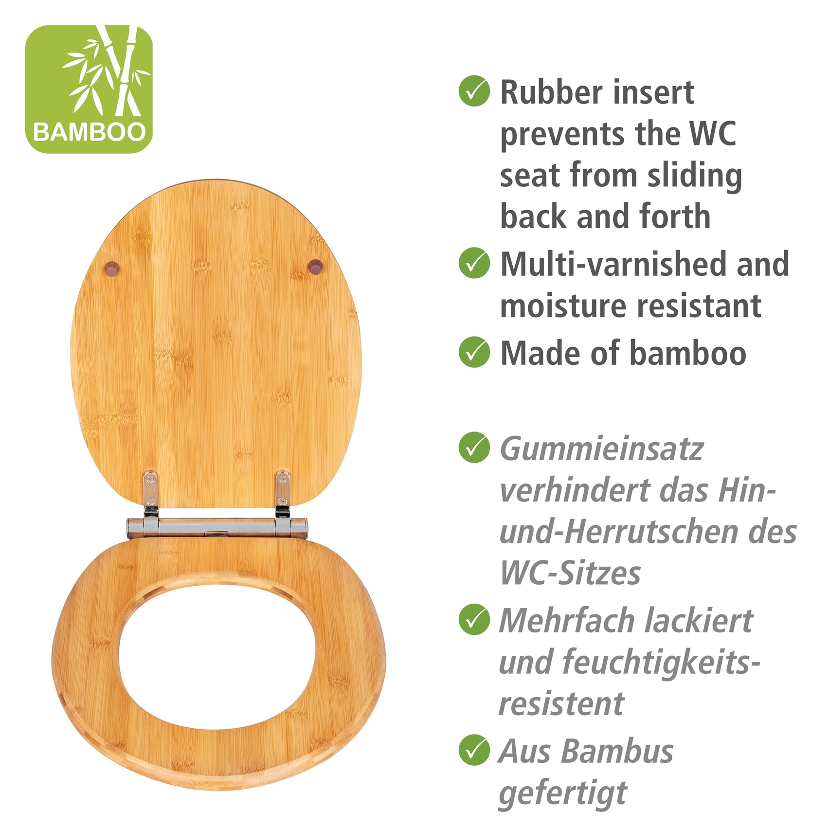 WC-Sitz BAMBUSA
