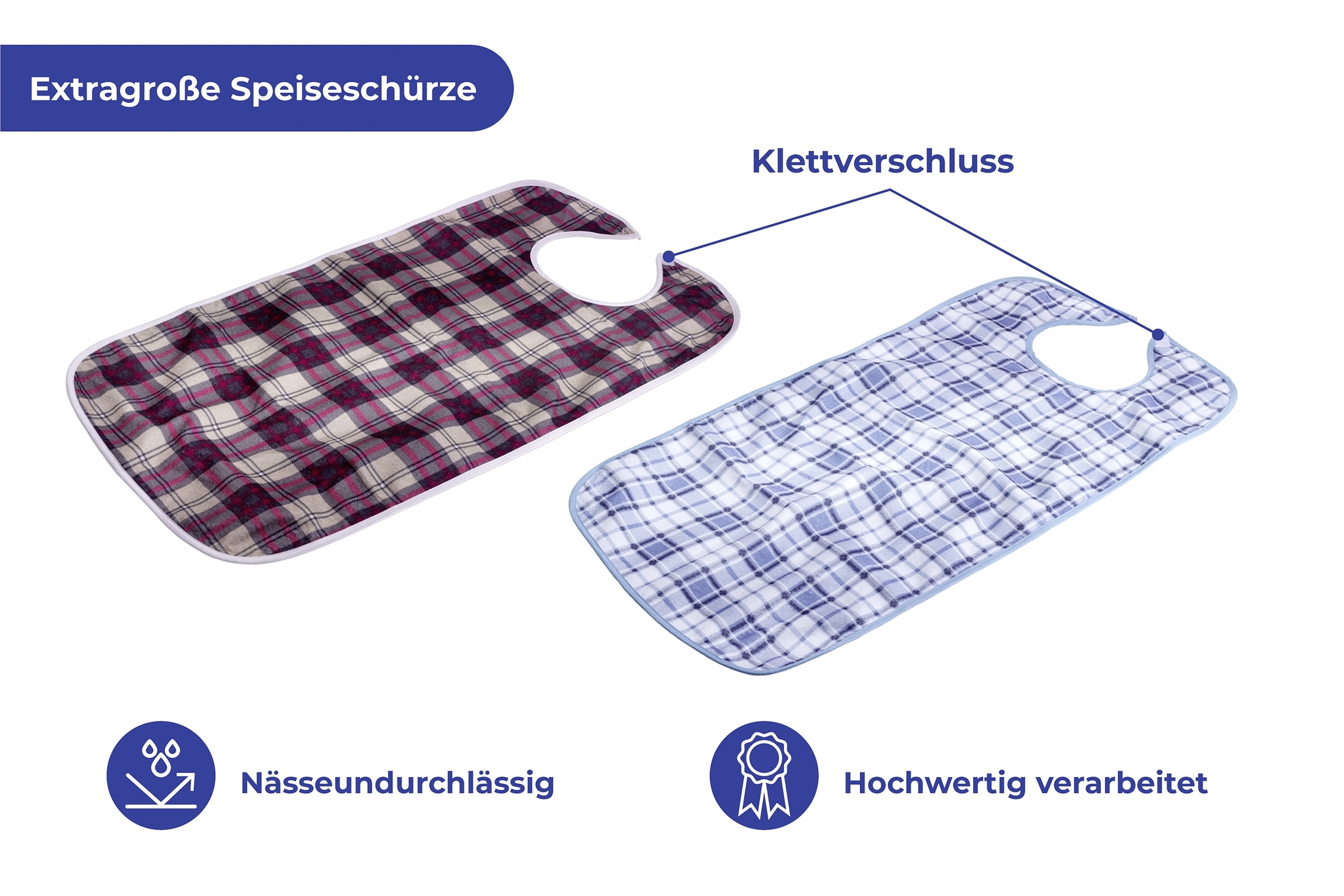 Speiseschürze 2er Set