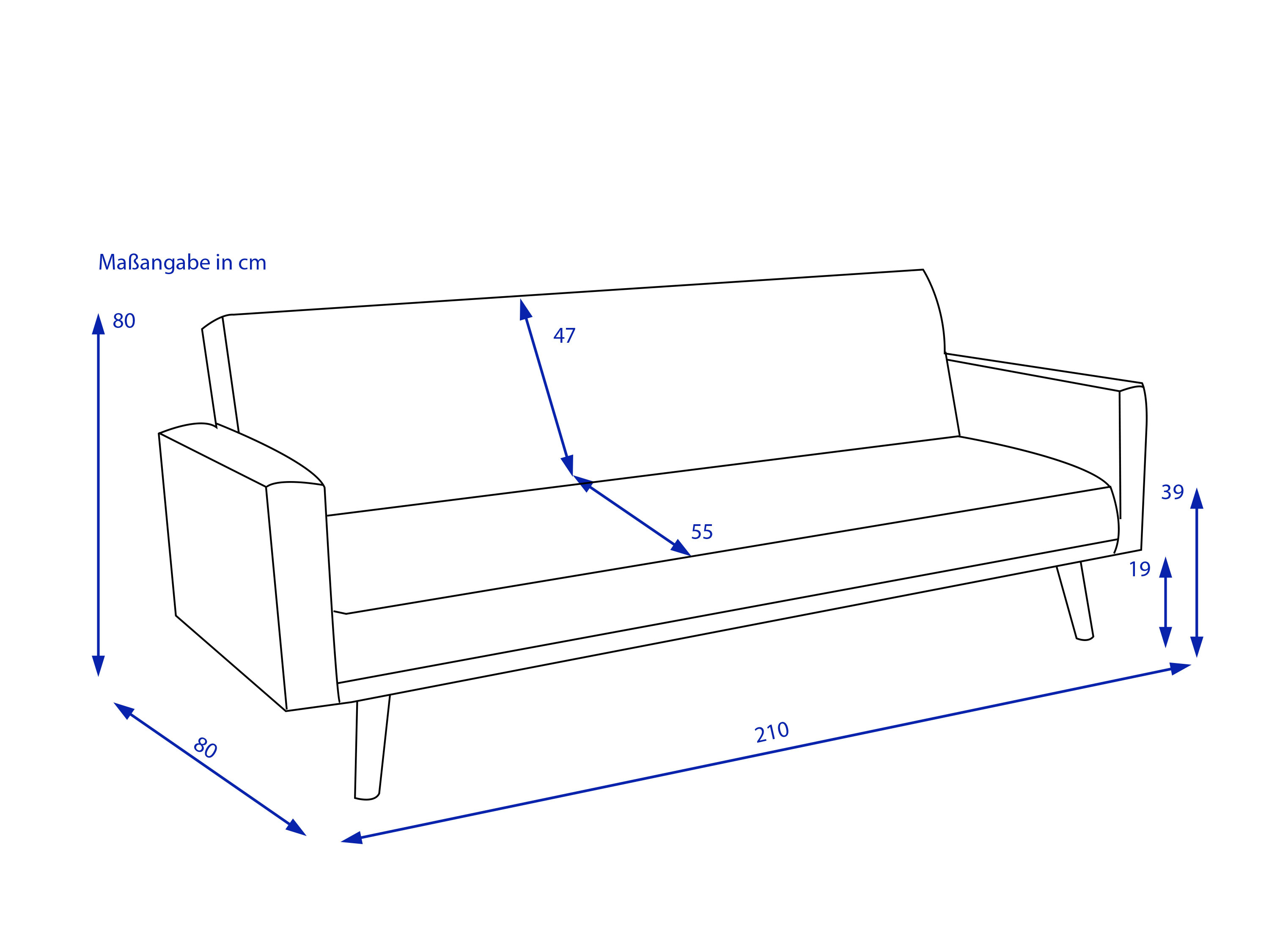 Schlafsofa LALITA