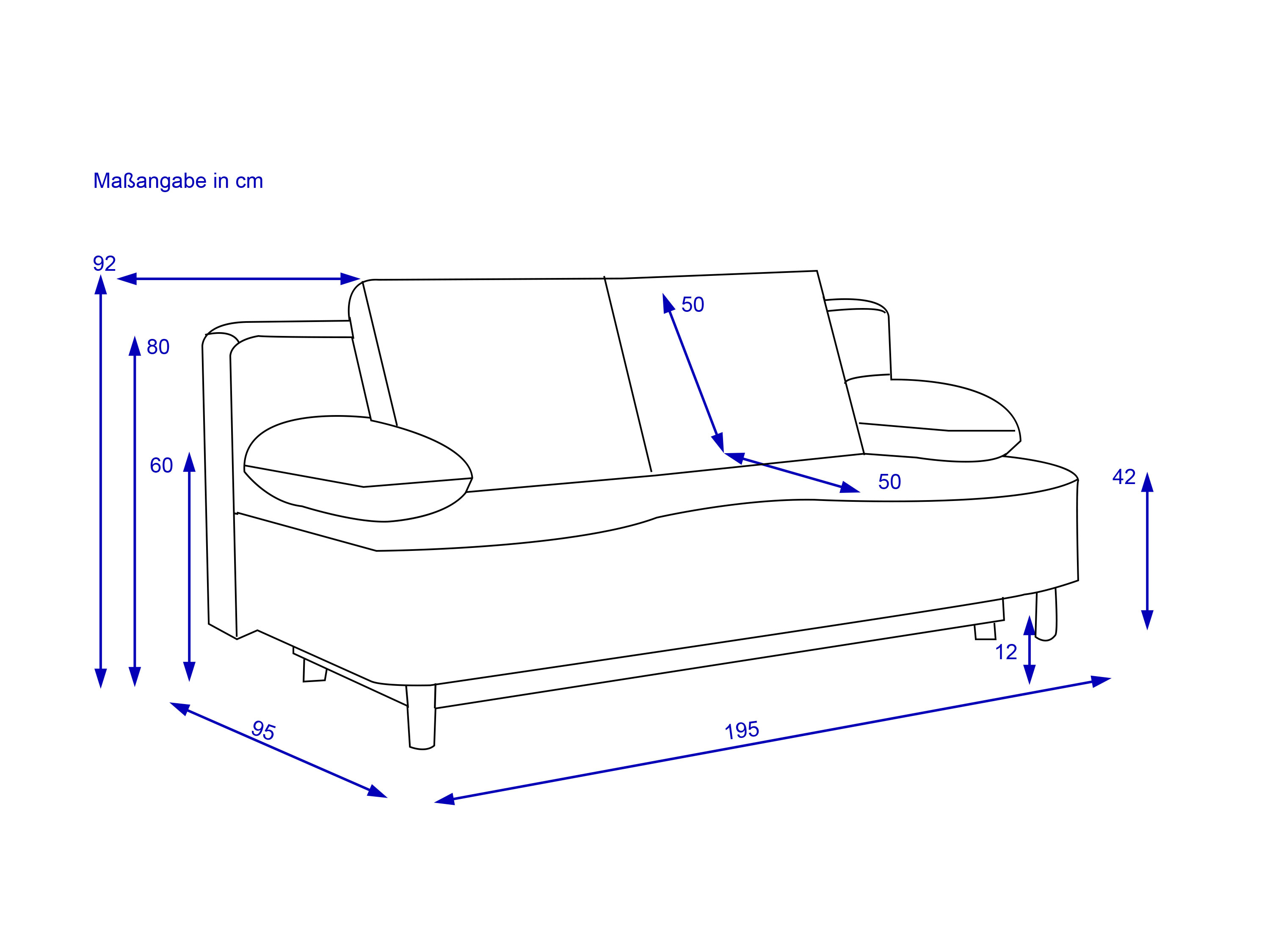 Schlafsofa KALLIOPE