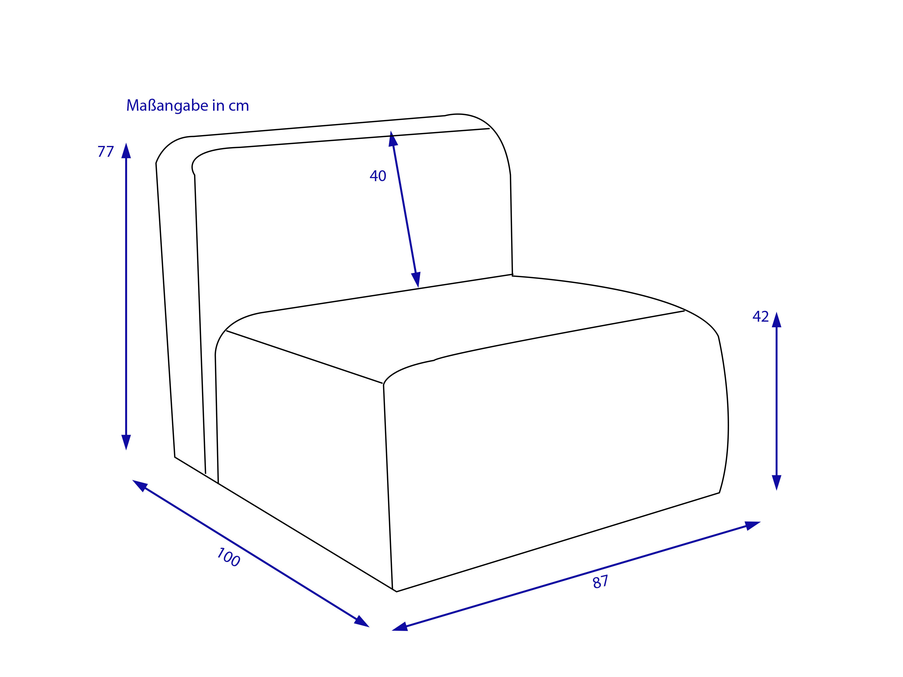Sofaelement WAIDA