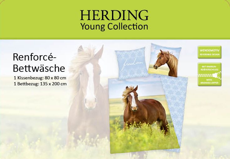 Bettwäsche Renforcé PFERD