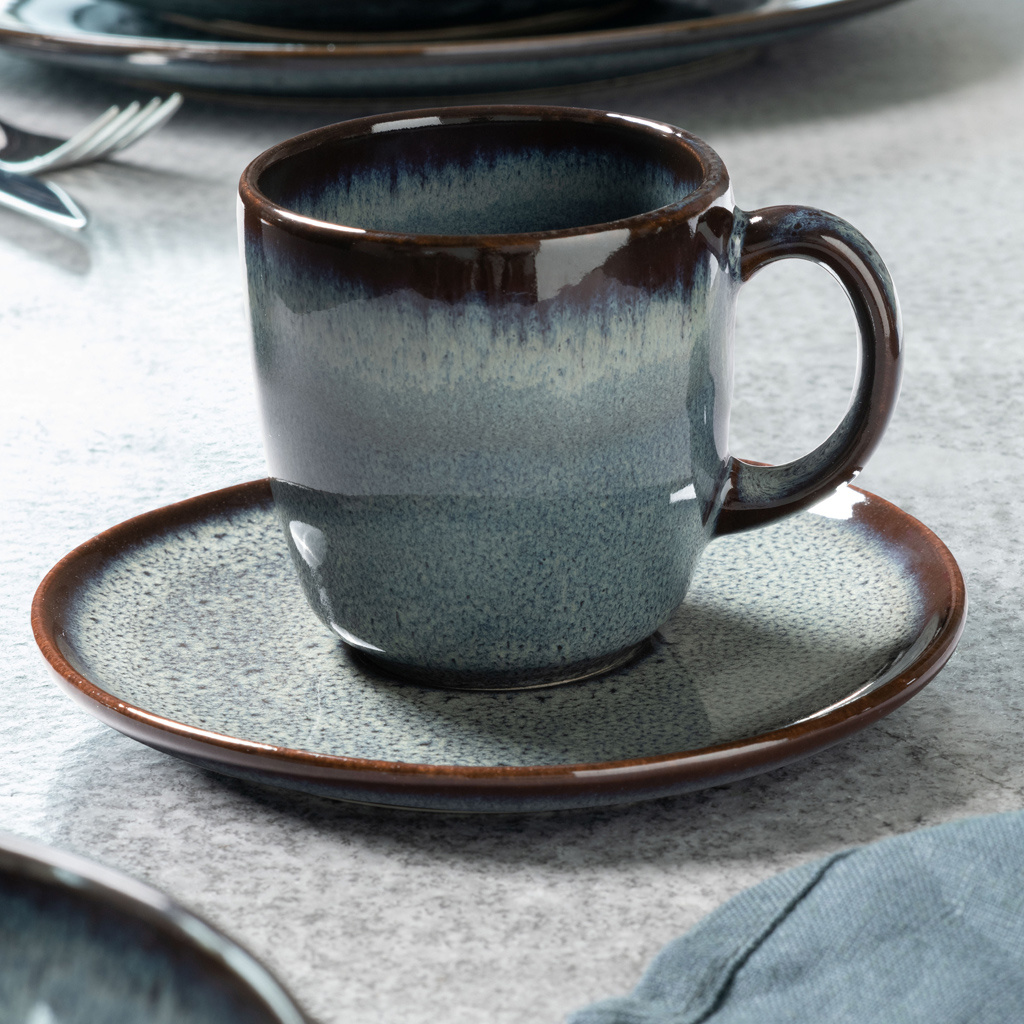 Kaffeeobertasse LAVE GRIS