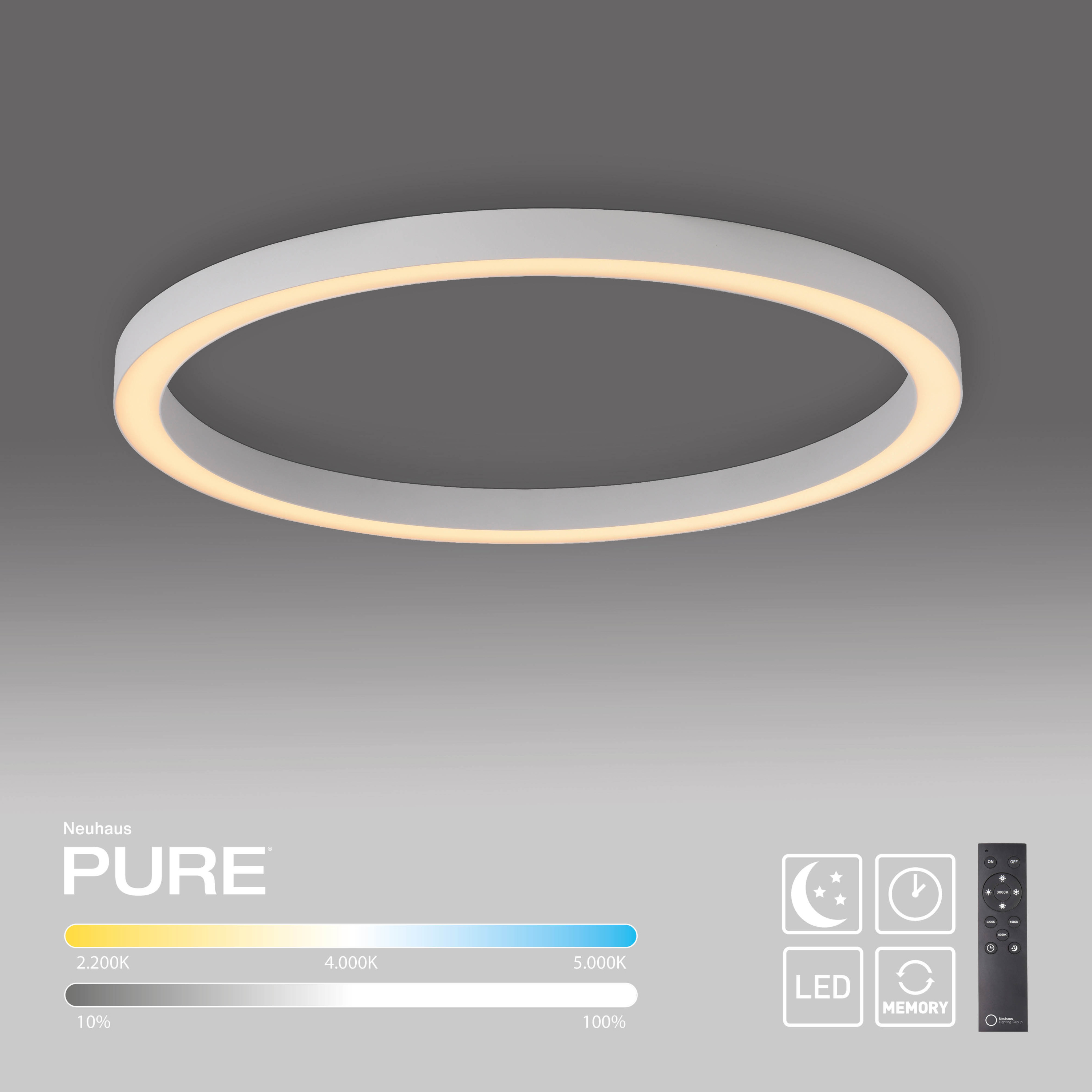Deckenleuchte PURE LINES ROUND