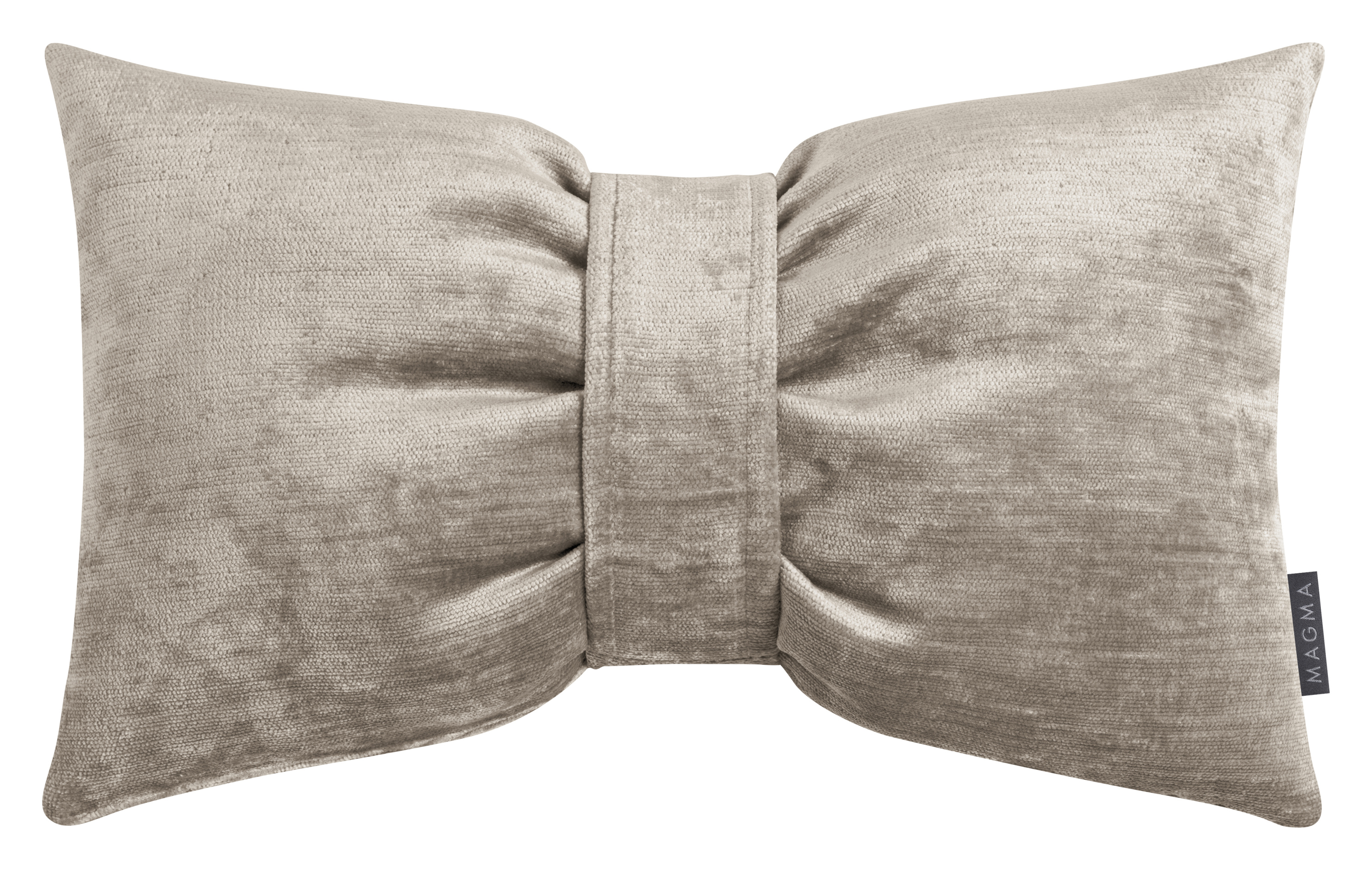 Schleifenkissen ROSSINI taupe