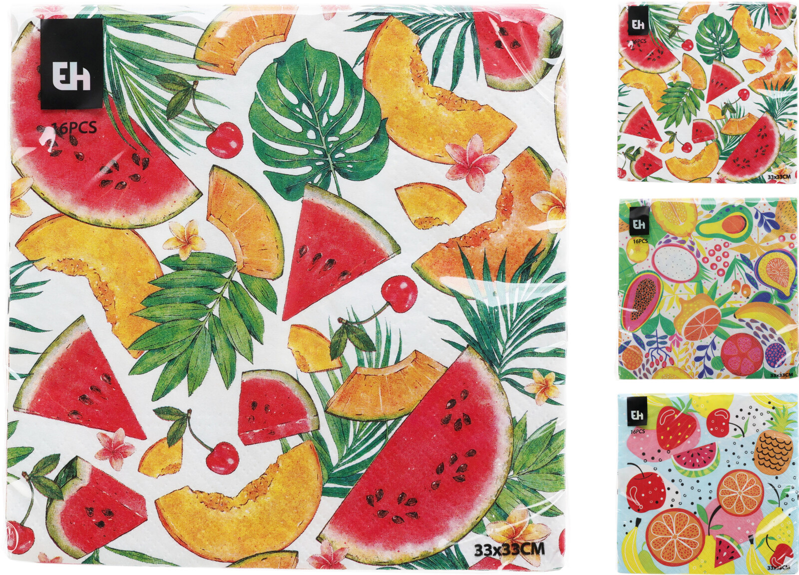 Servietten FRUITS