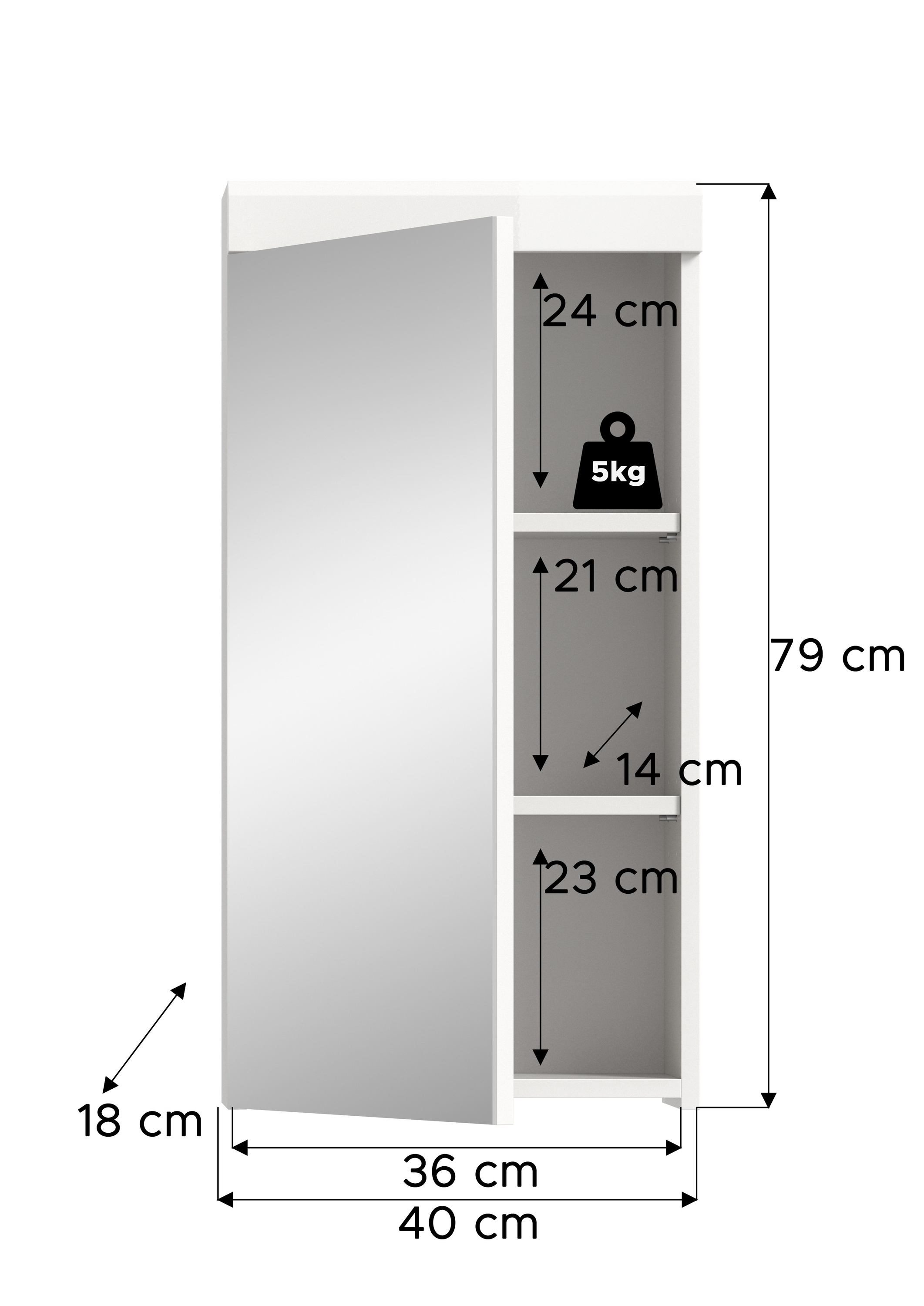 Spiegelschrank SCOUT