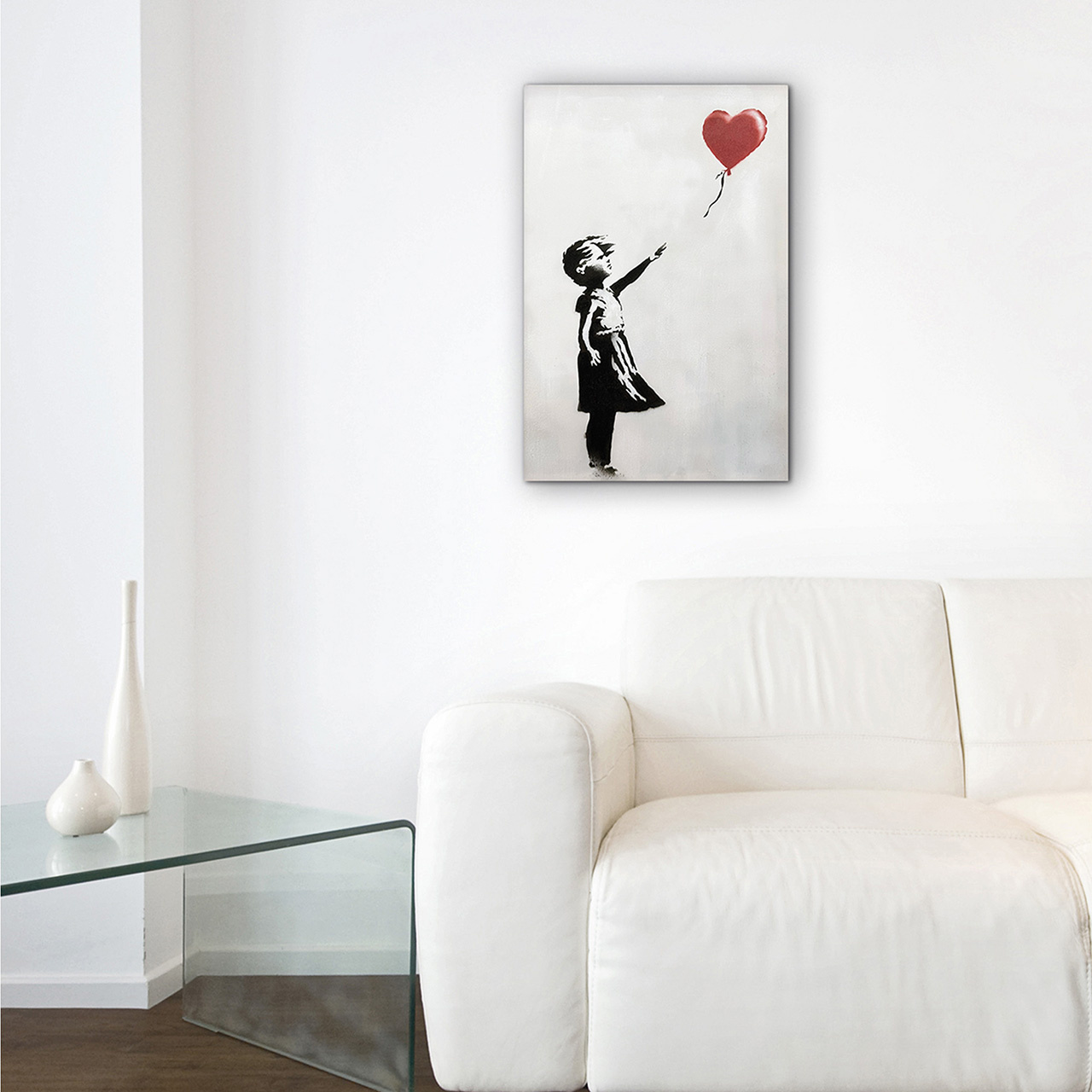 Gemälde LOVE BALLOON GIRL