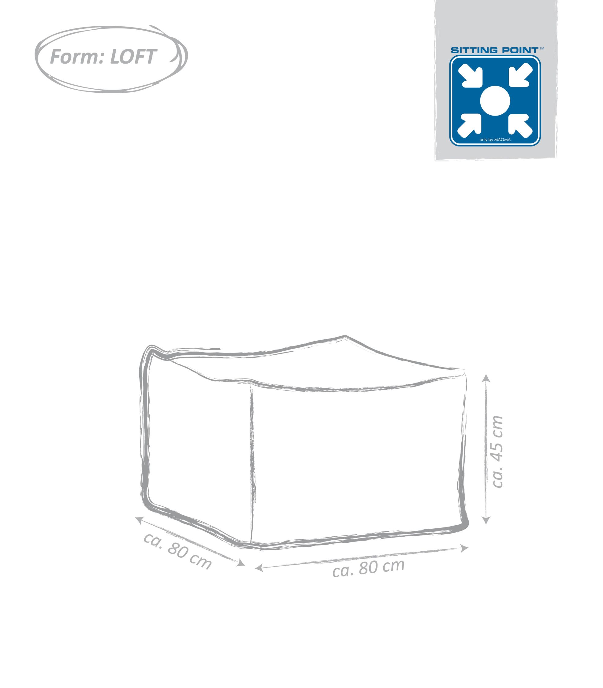 Sitzsack Loft OUTSIDE