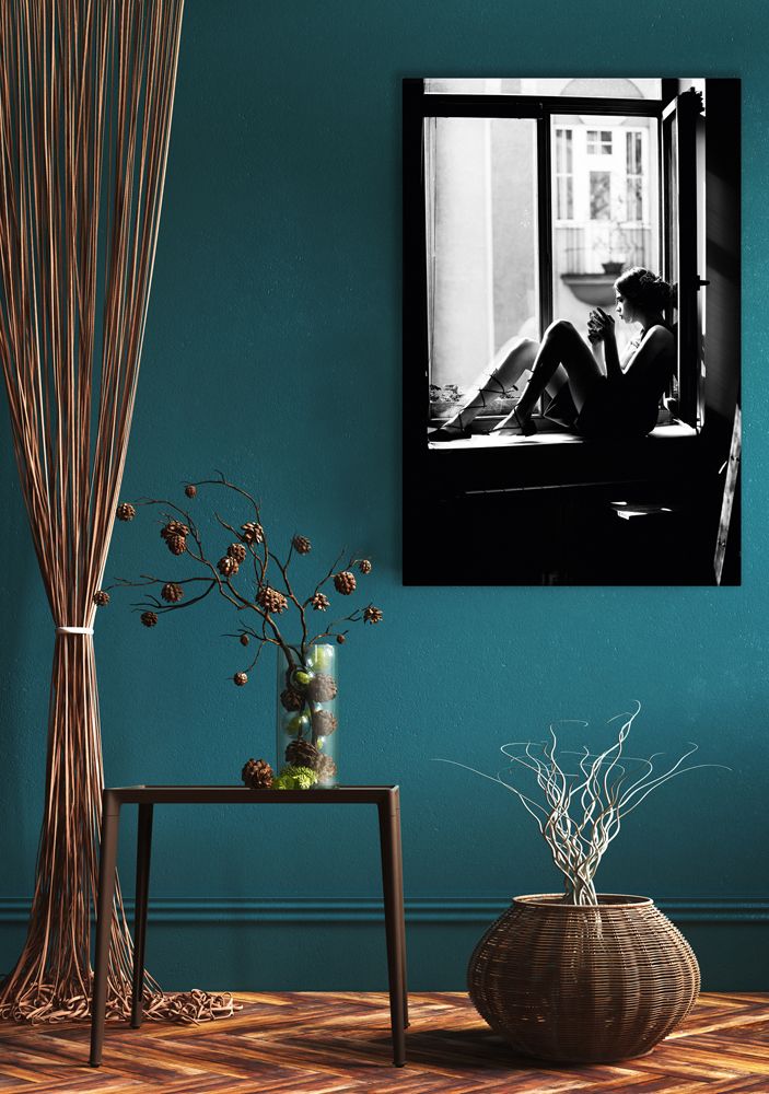 Glasbild