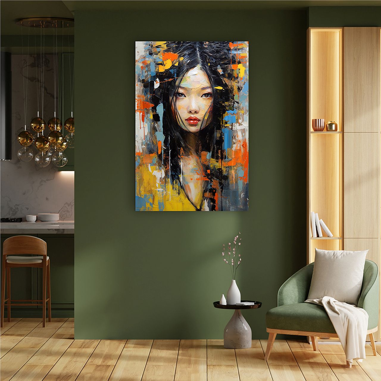 Leinwandbild ASIA GIRL