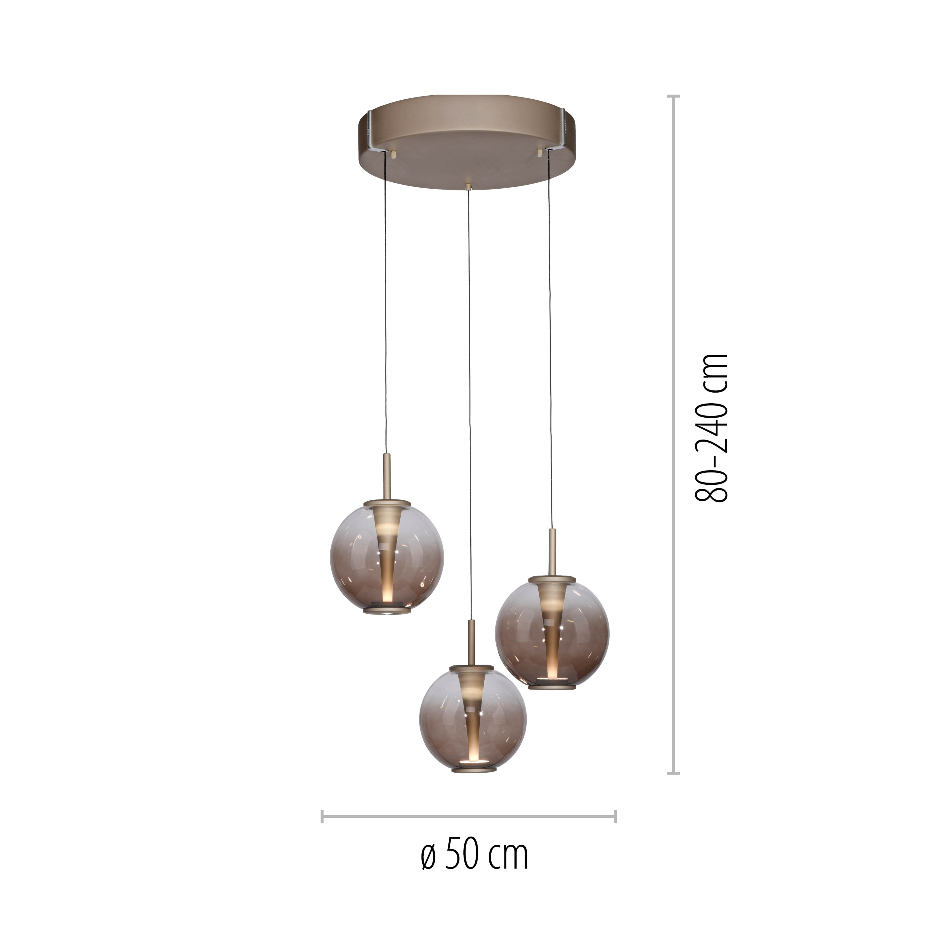 Pendelleuchte PURE E-INFINITY