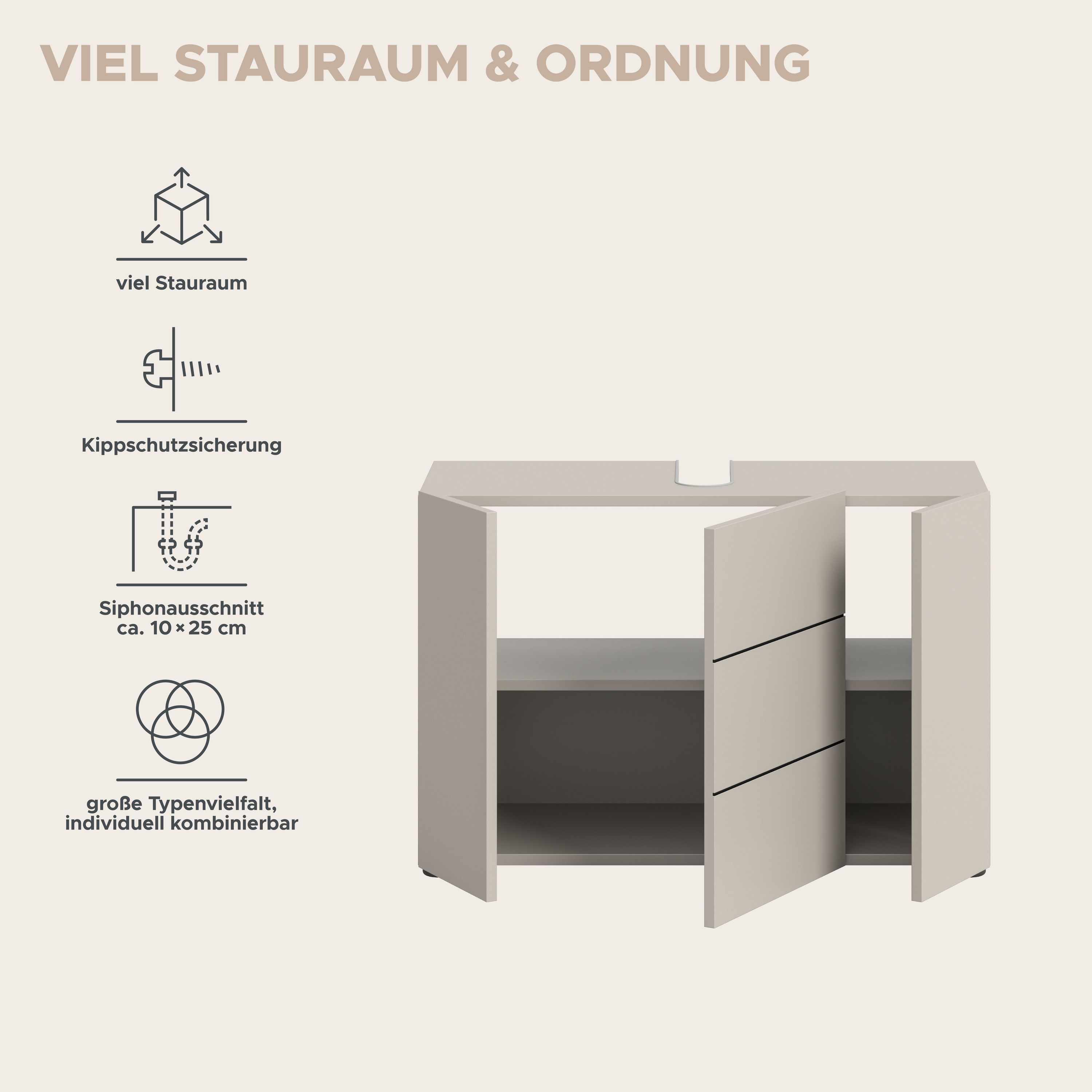 Waschbeckenunterschrank VIRA