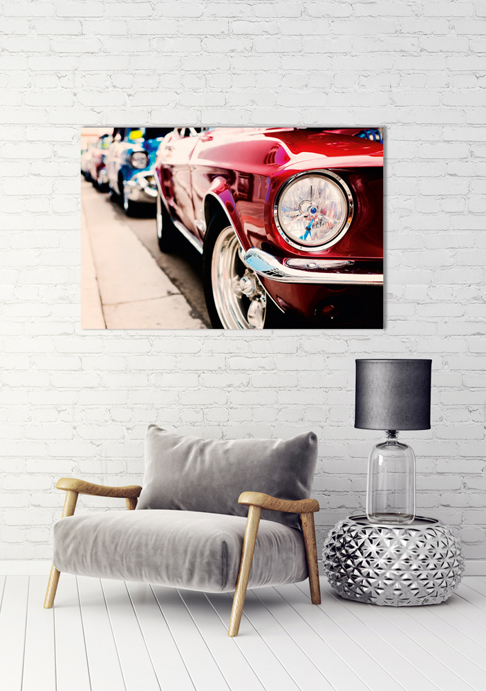 Akustikbild ROTES OLDTIMER