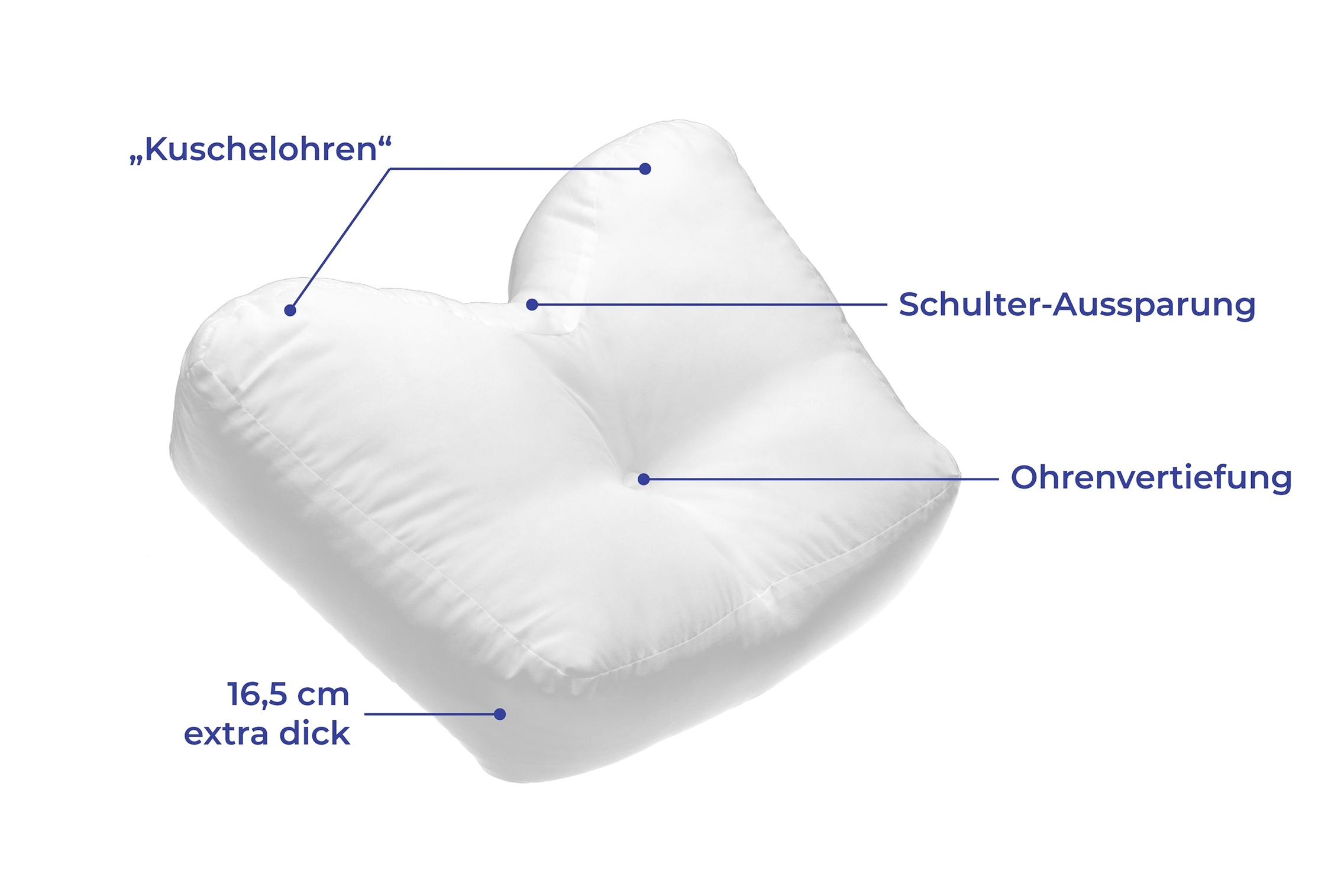 Seitenschläferkissen
