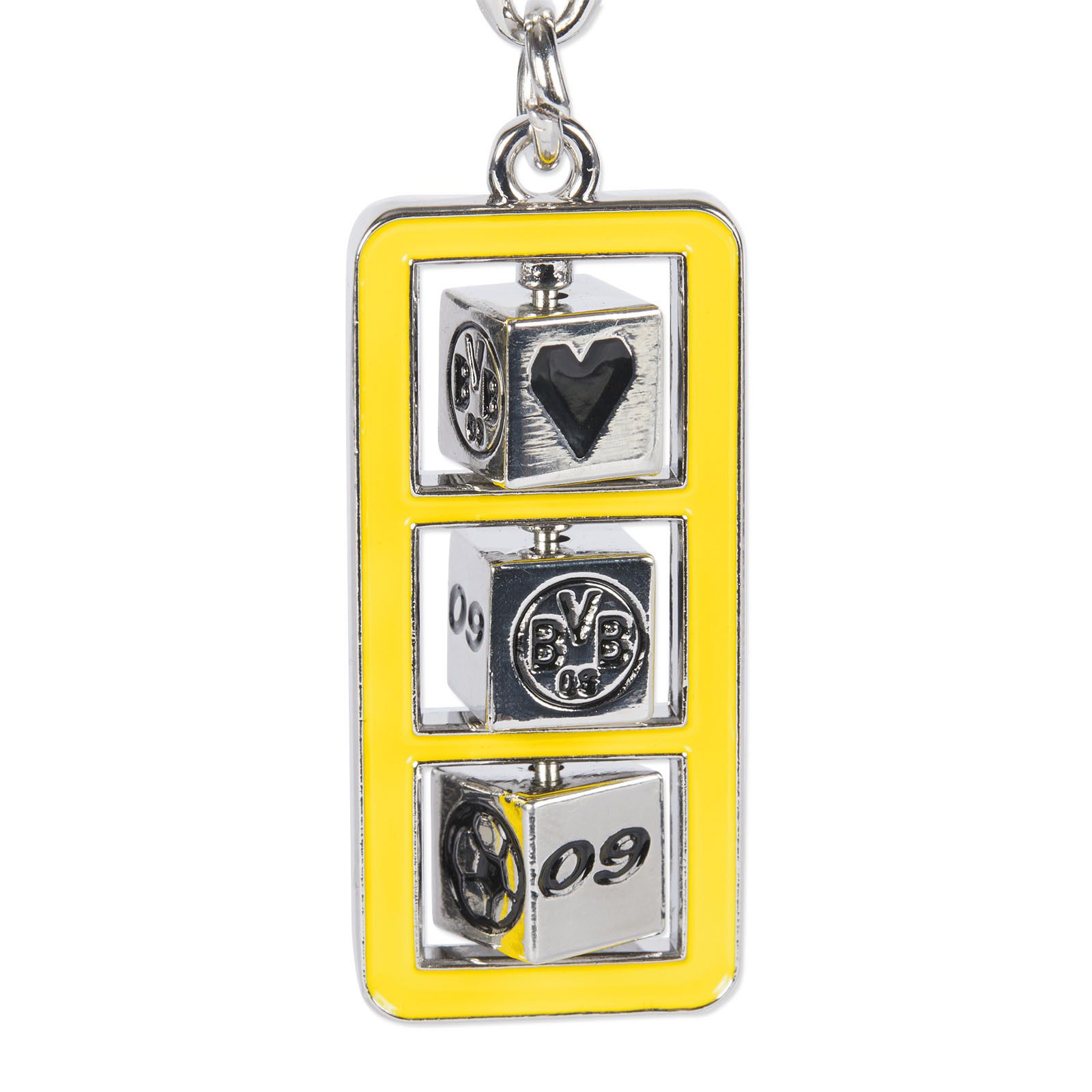 Schlüsselanhänger BVB Würfel