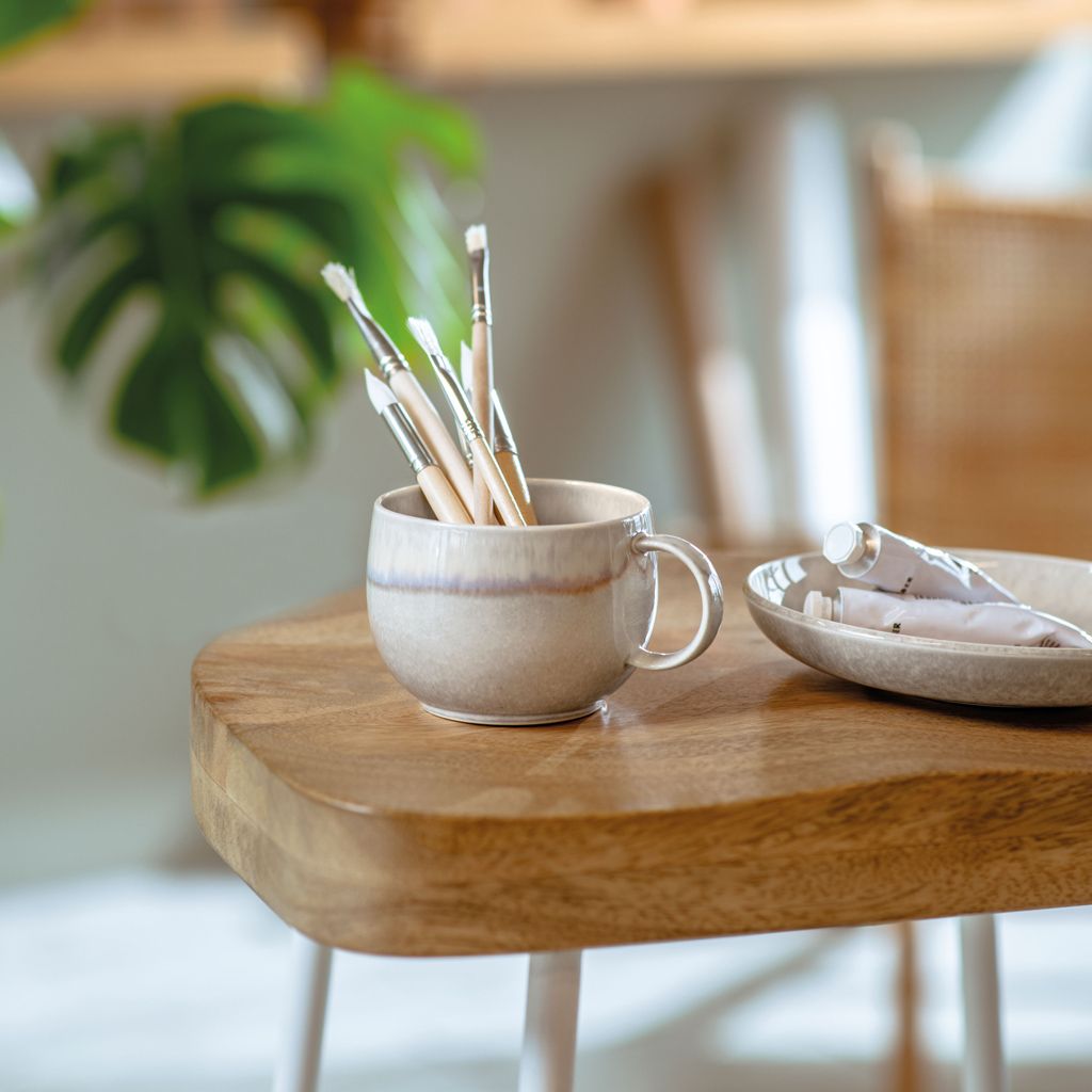 Kaffeeuntertasse PERLEMOR SAND