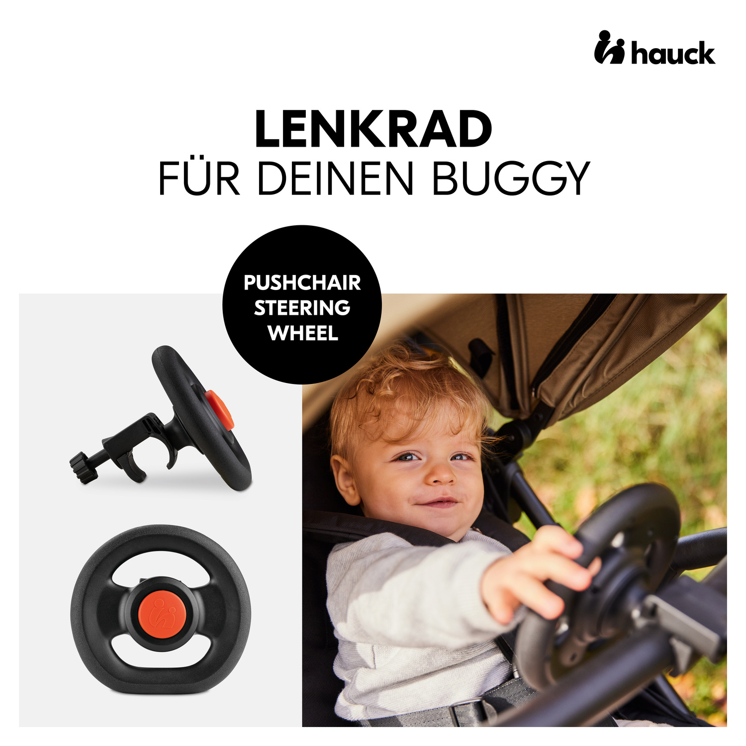 HAUCK Lenkrad für Kinderwagen