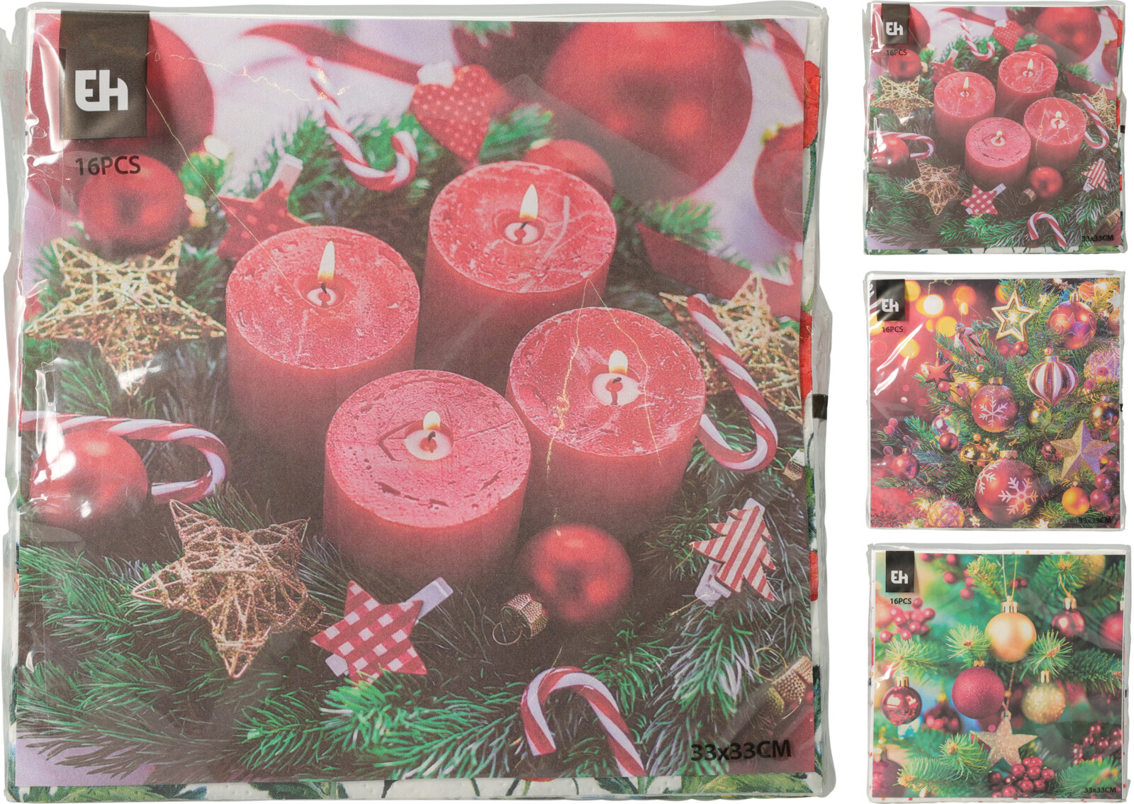 Servietten-Set NAVIDAD