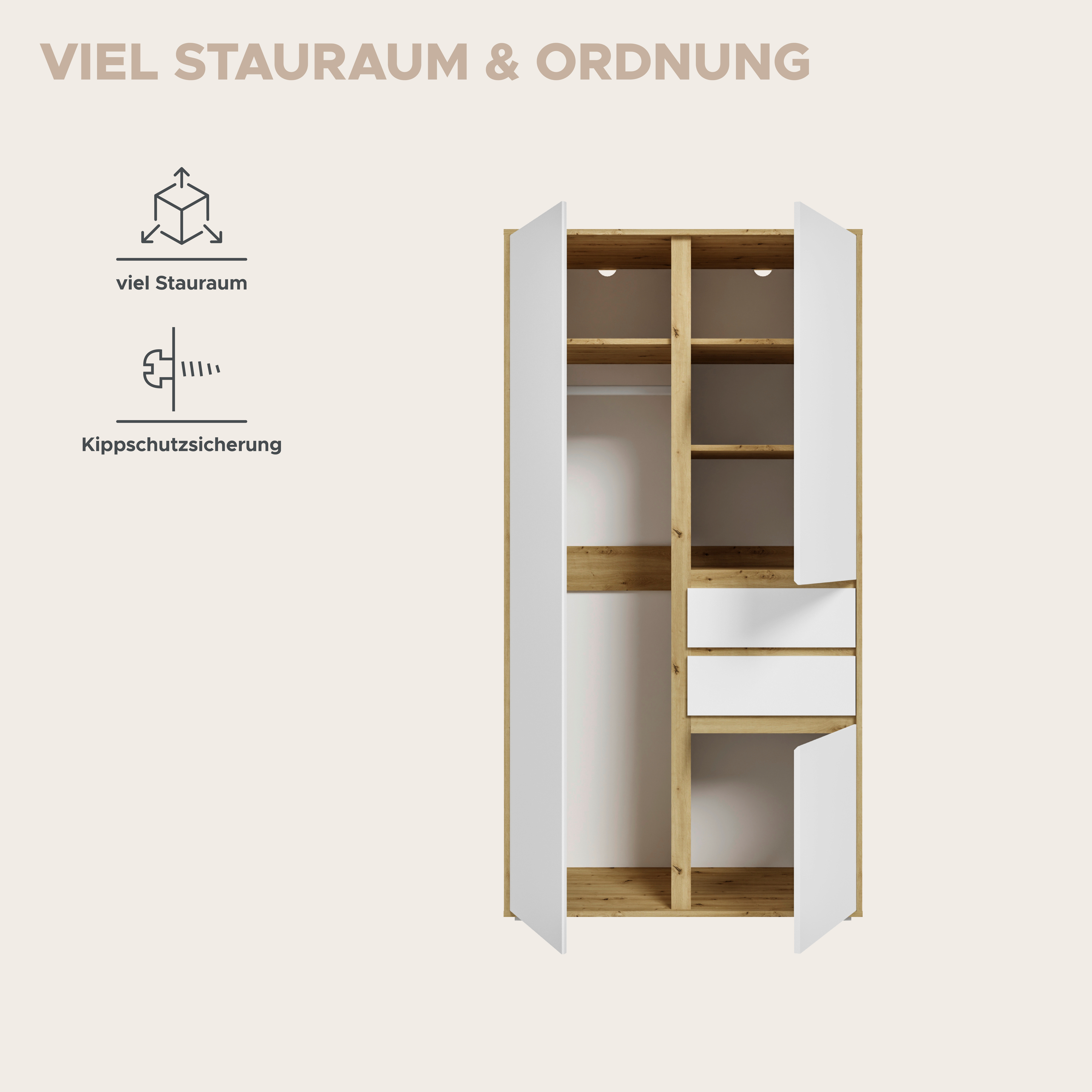 Kleiderschrank FALUN