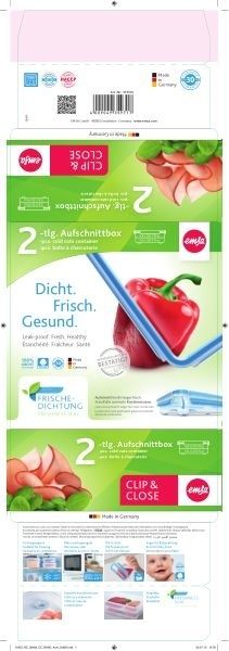 Aufschnittbox CLIP & CLOSE