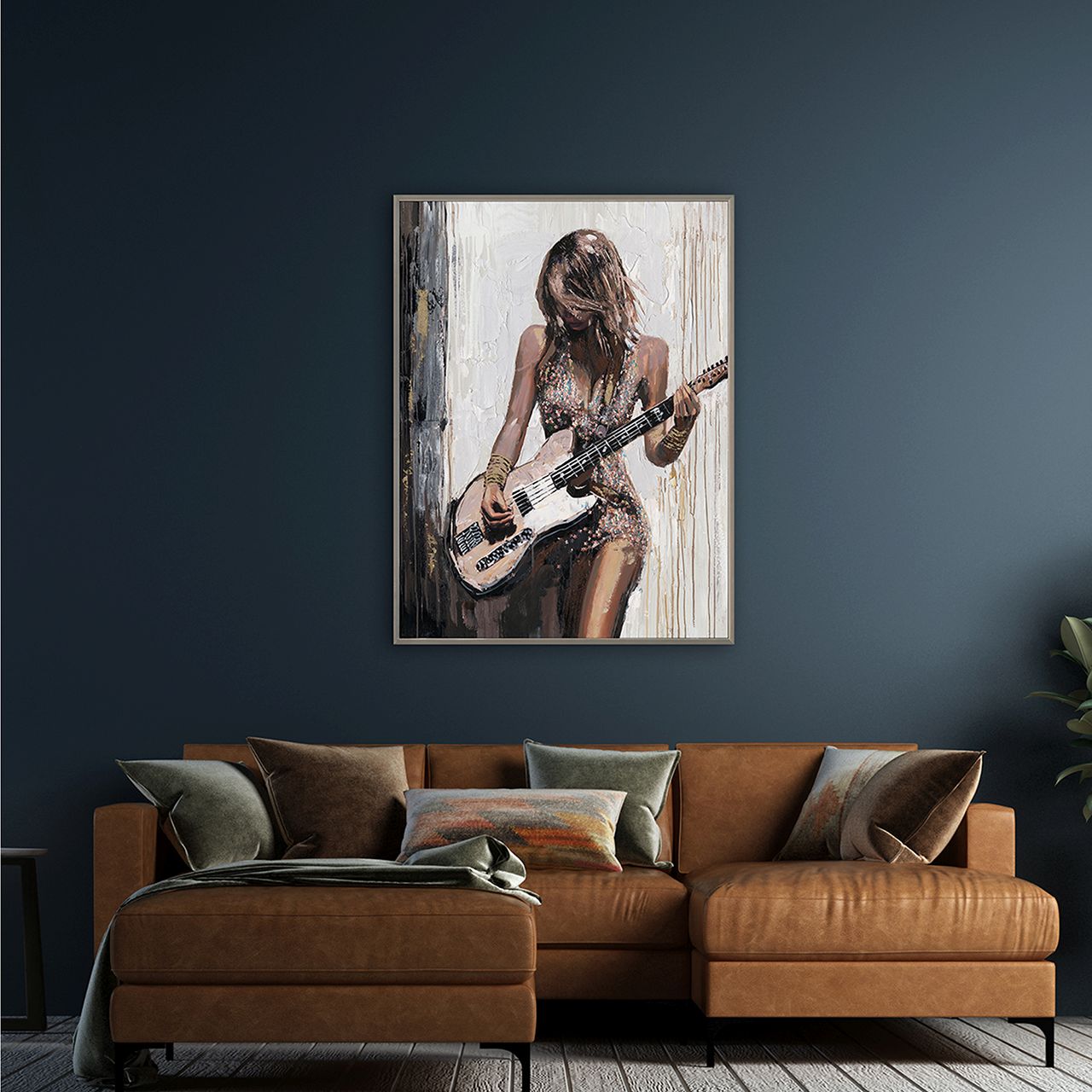 Gemälde GUITAR GIRL
