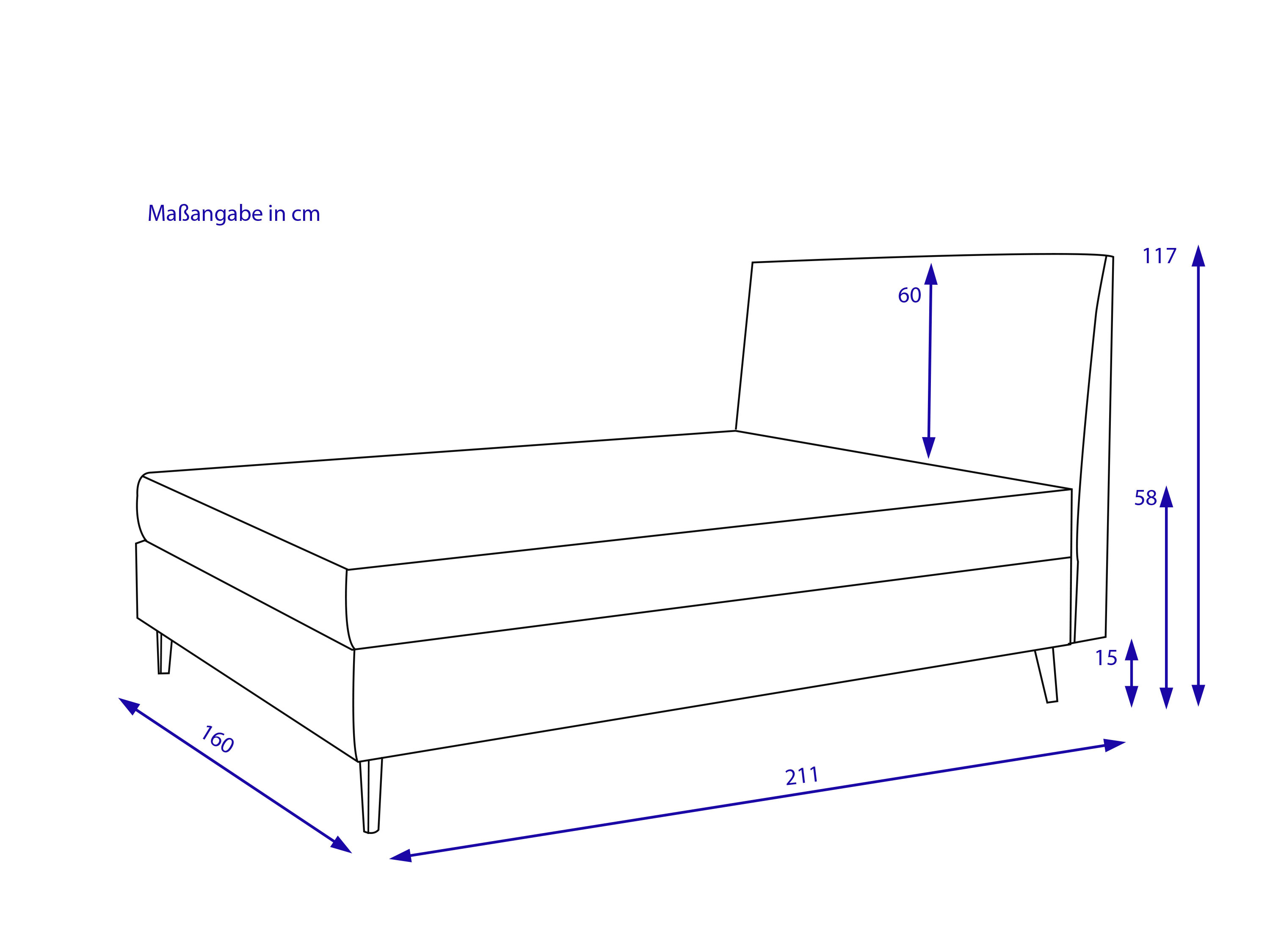Boxspringbett SANSIBAR POEL