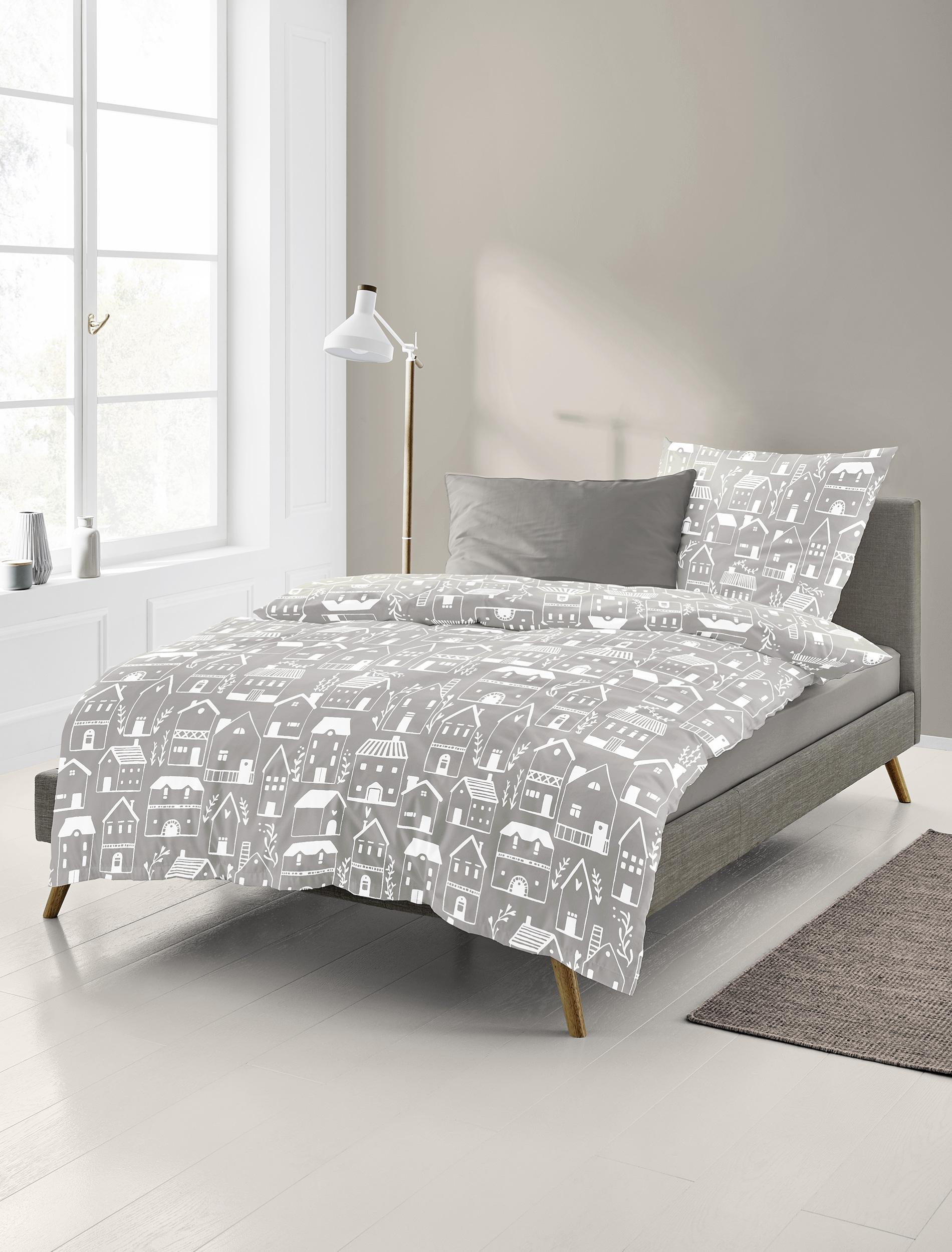 Bettwäsche Biber beige