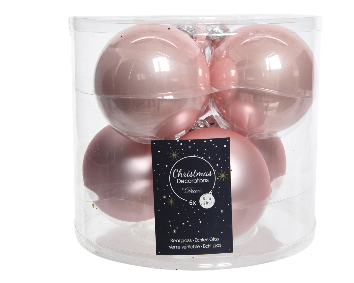 Weihnachtskugel-Box ROSA
