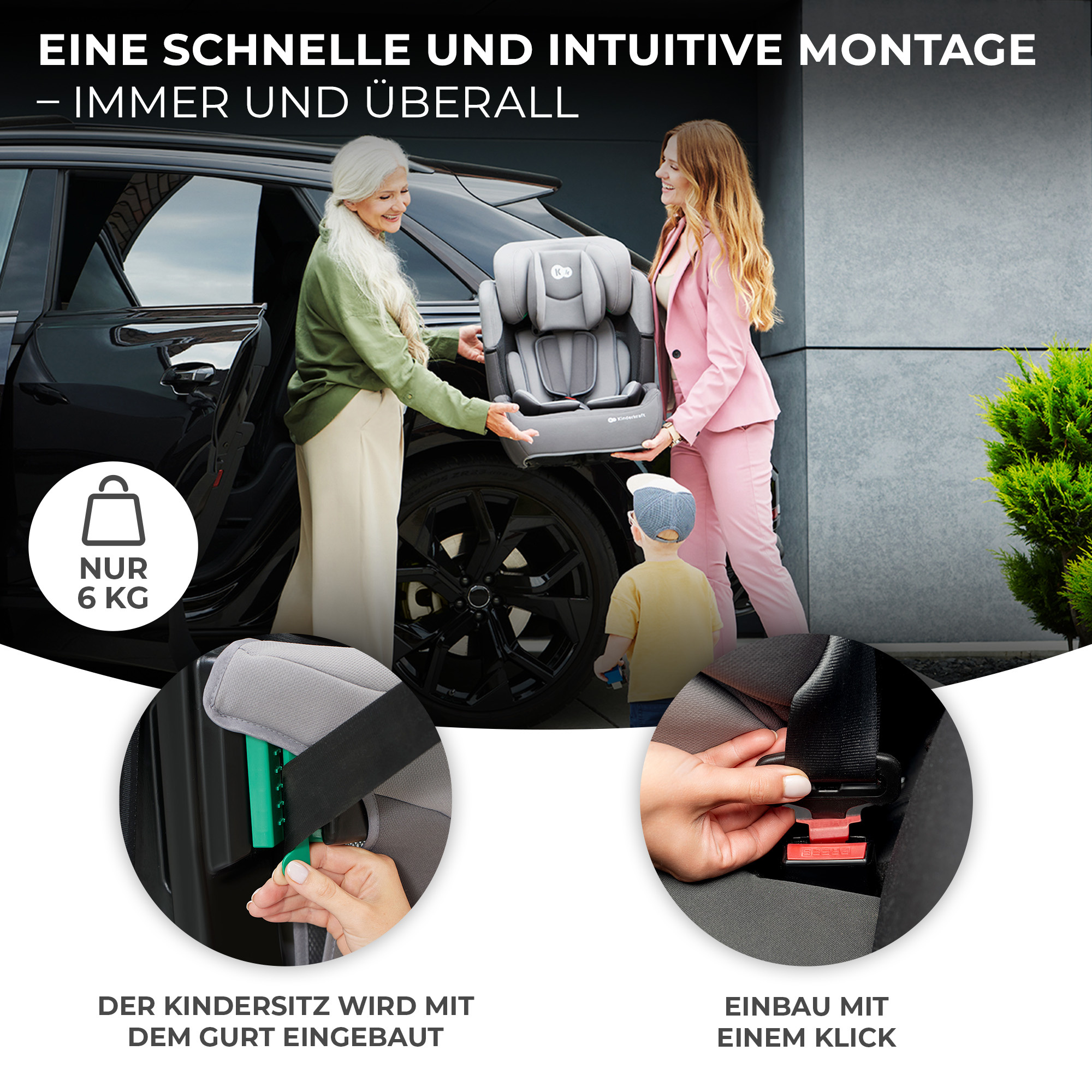 Autositz KINDERKRAFT COMFORTUP