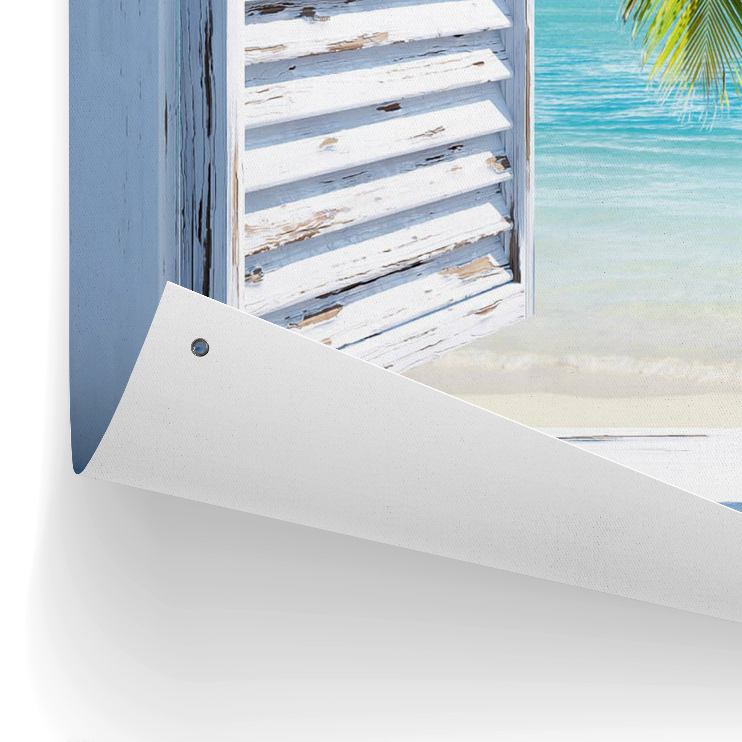 Outdoor Poster BEACH SHUTTERS