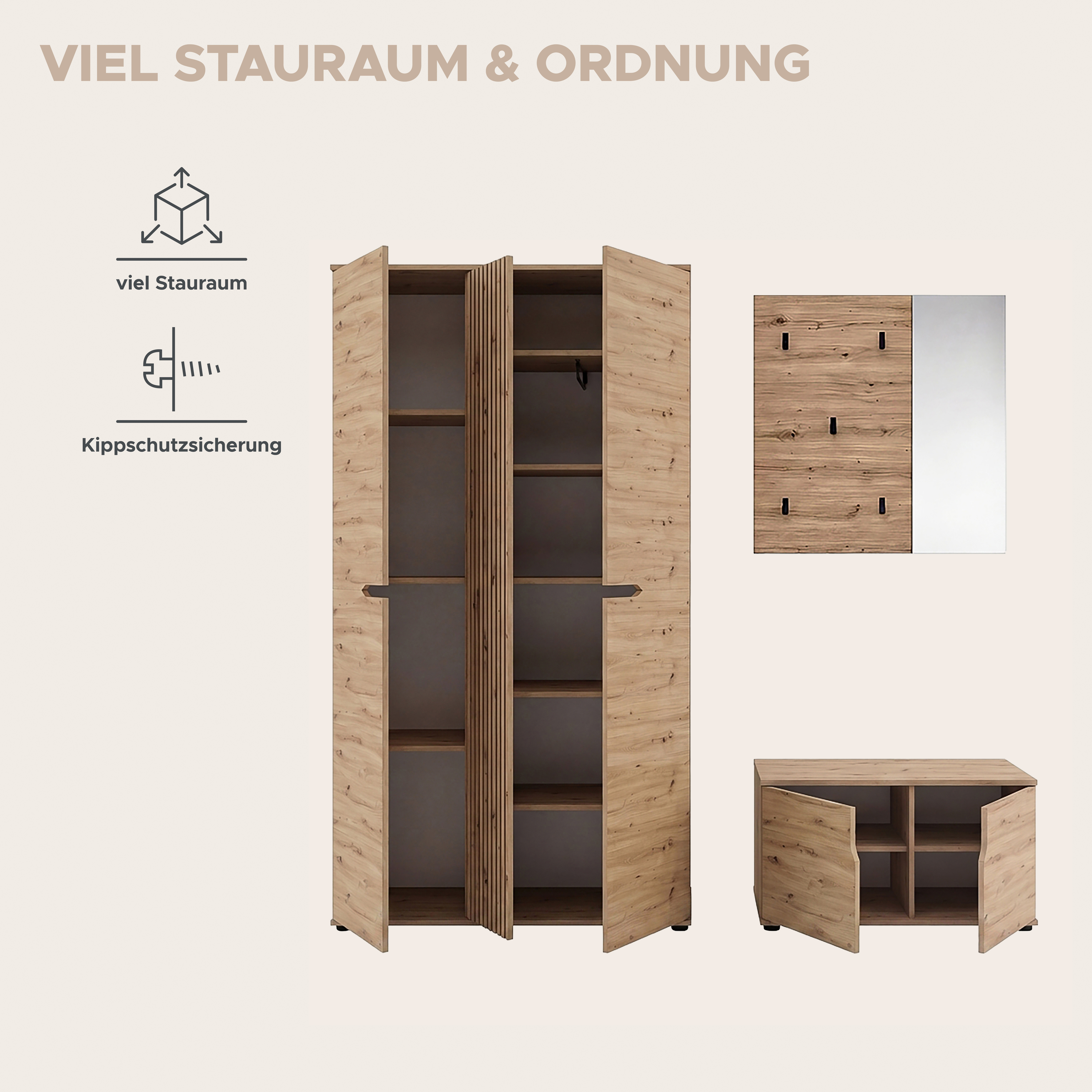 Garderobenset KENO
