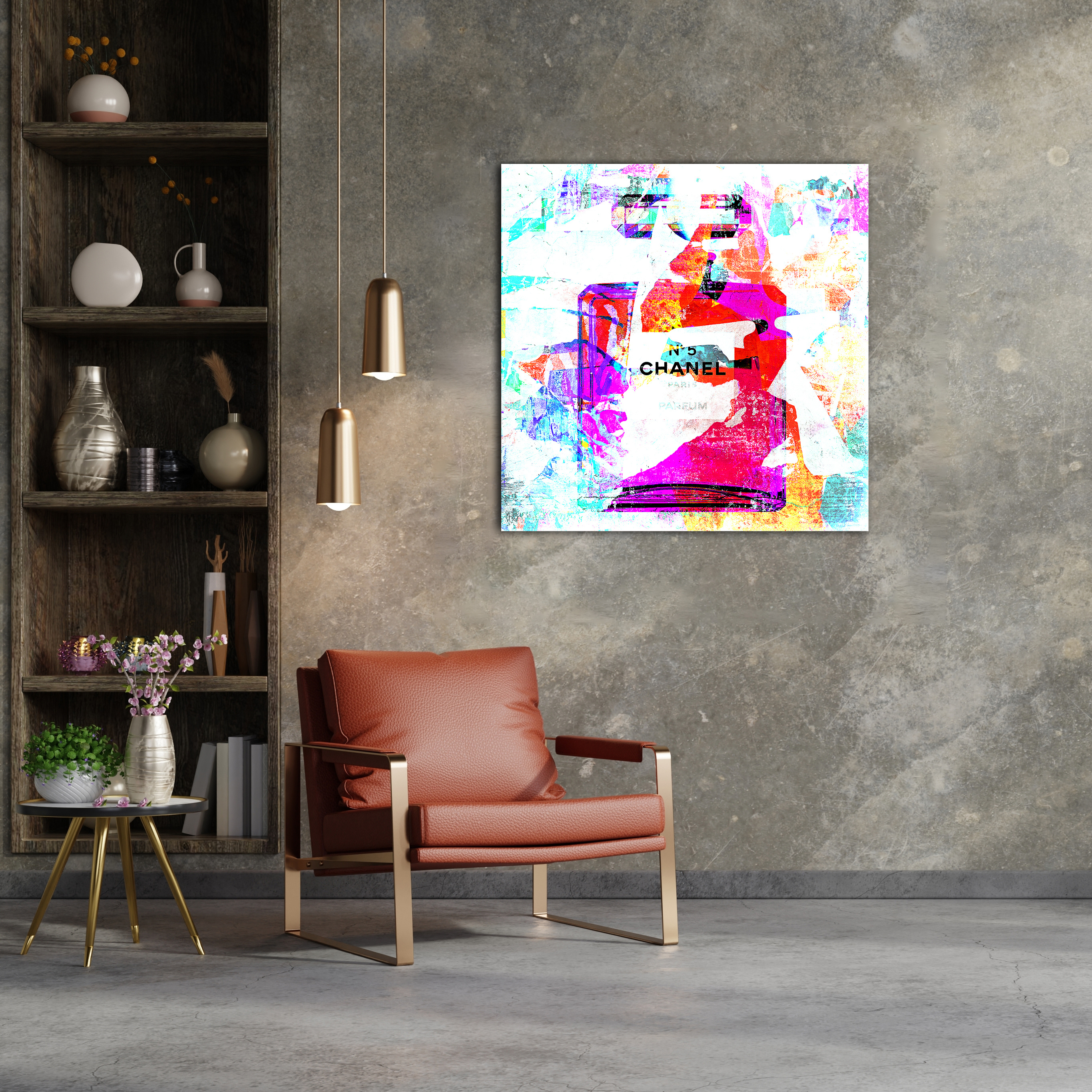 Acrylglasbild FASHION Icons