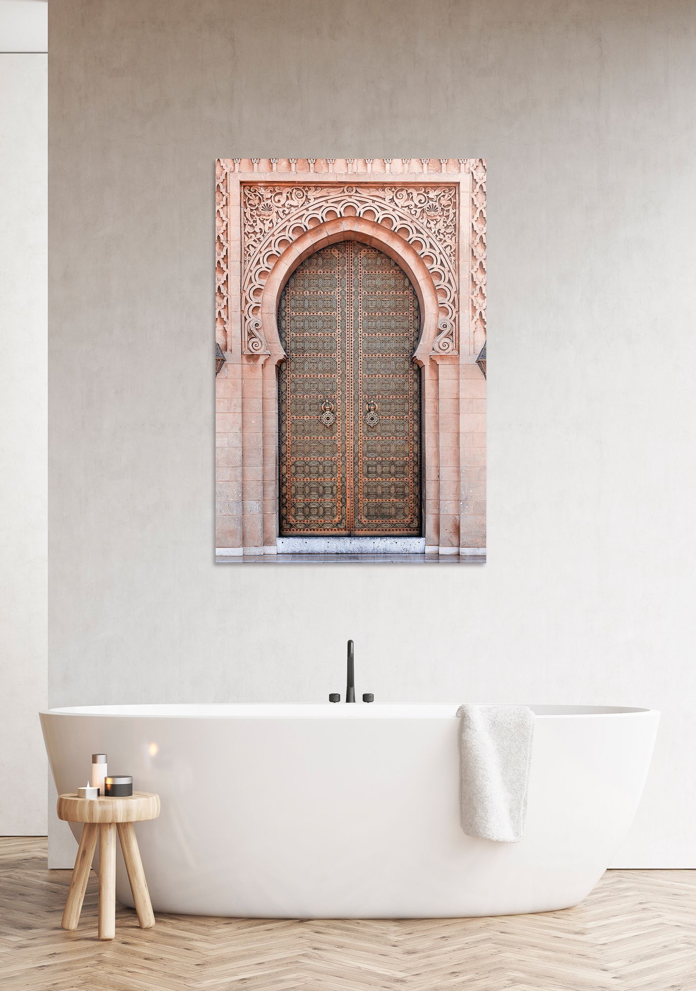 Glasbild ORIENTALISCHE TÜR