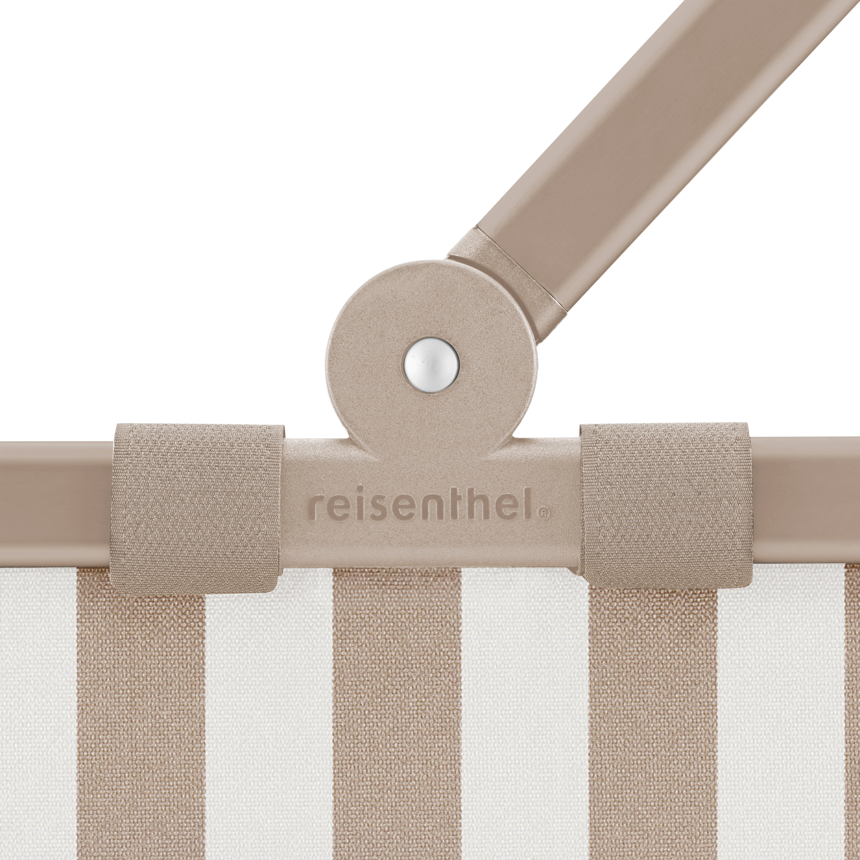 carrybag reisenthel - summerstripes coffe