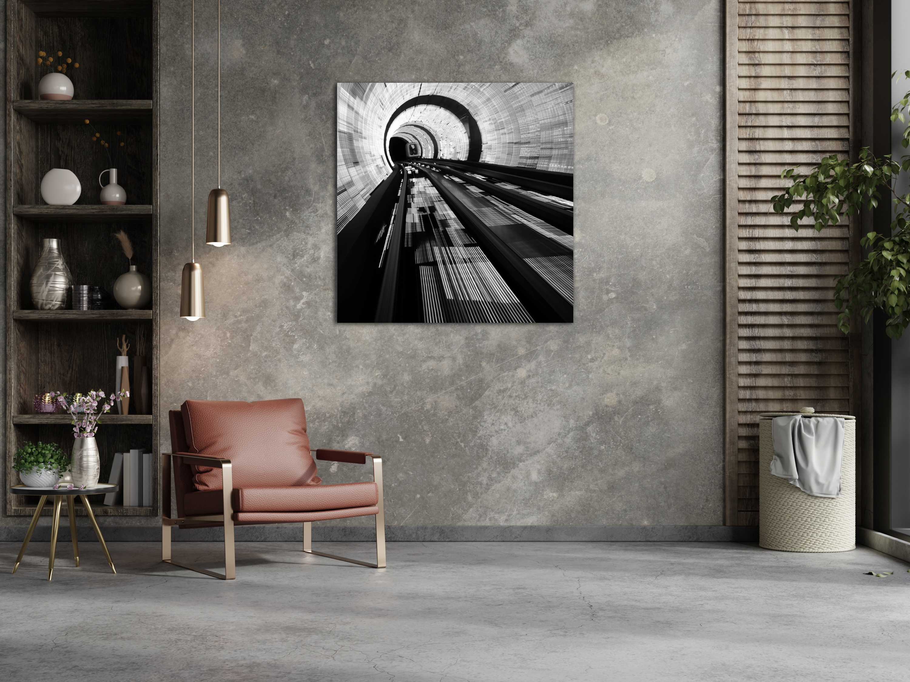 Alu-Dibond Bild Industrial